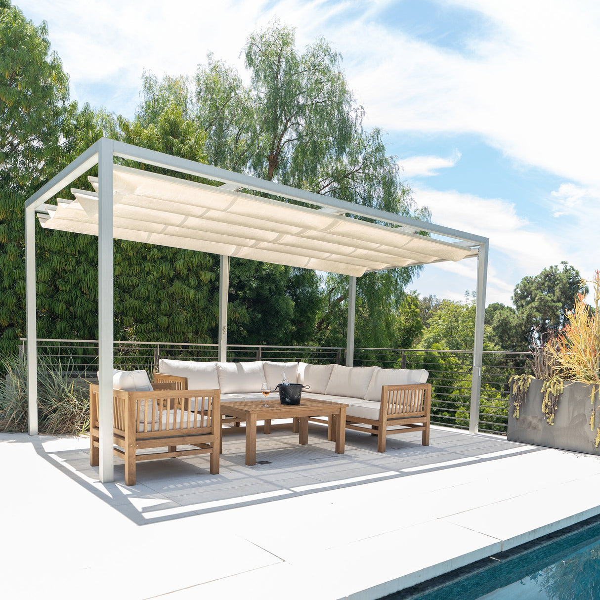 Kauai Natural Teak Indoor/Outdoor Coffee Table