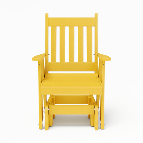 Keystone Amish Co. Franklin Recycled Plastic Glider Chair