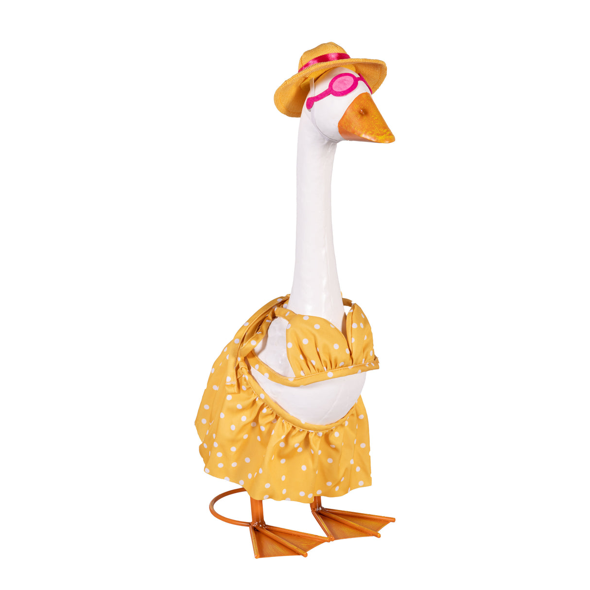 cinderella bridal dress Giddy The Goose, Metal Porch Statue With Bikini Outfit, 21