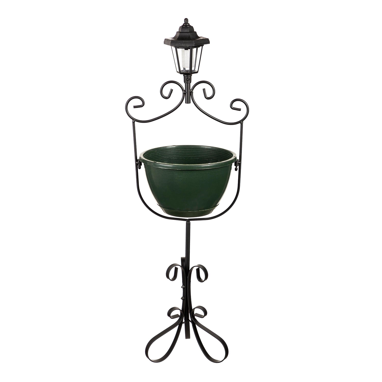 plant pot light Planter with Solar Light – Plow & Hearth