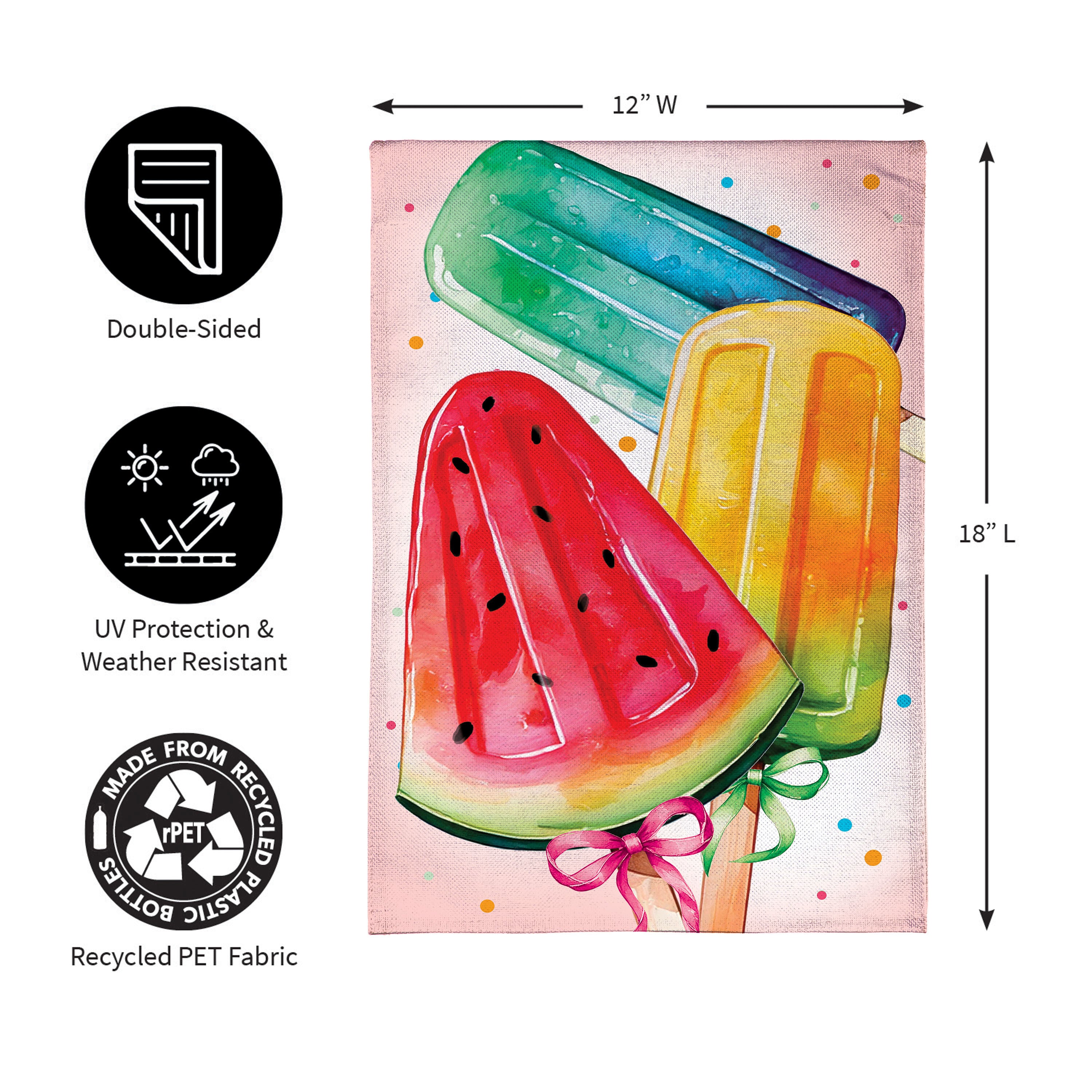 Evergreen Garden Flag - Thumbnail 5