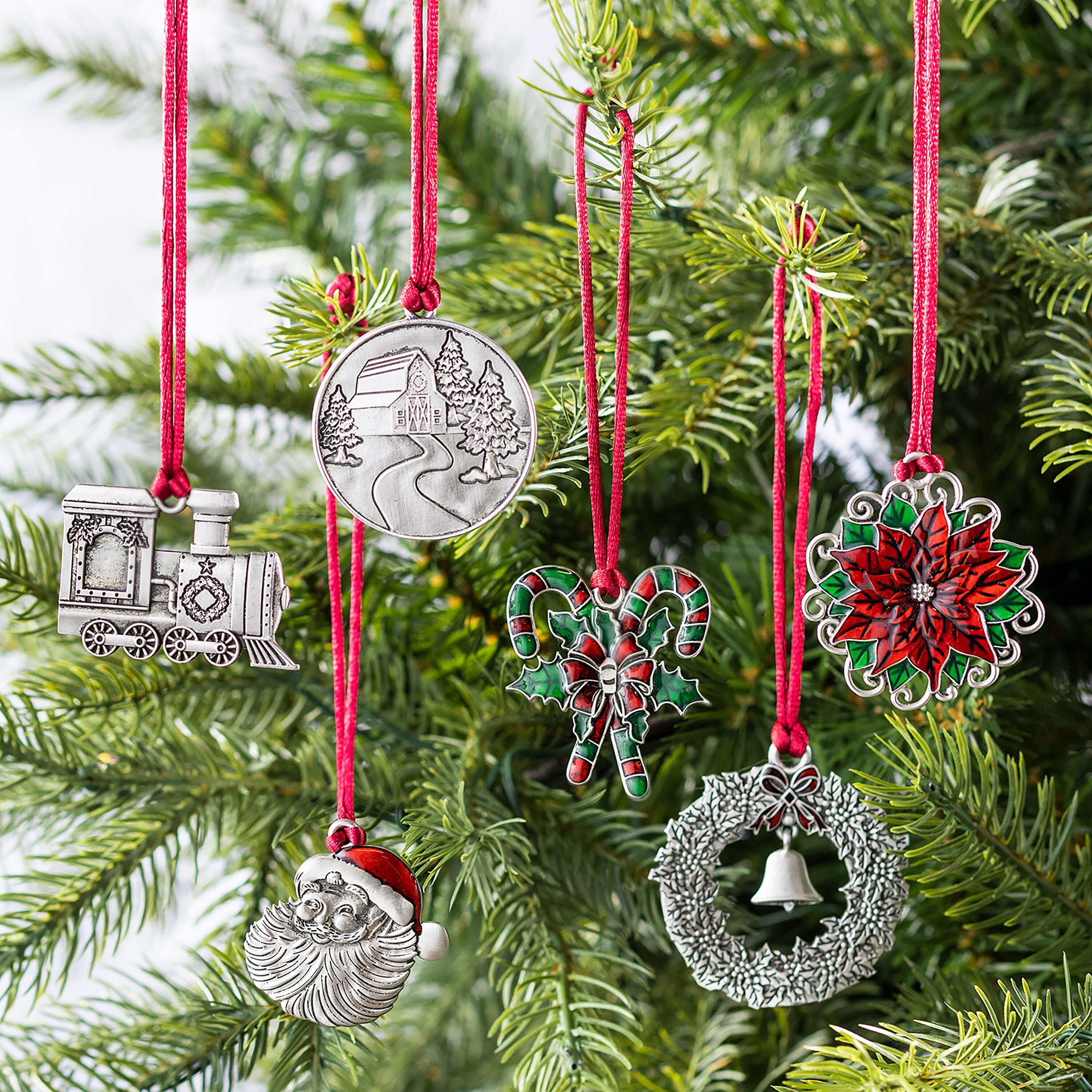 Solid Pewter Christmas Tree Ornament – Plow & Hearth