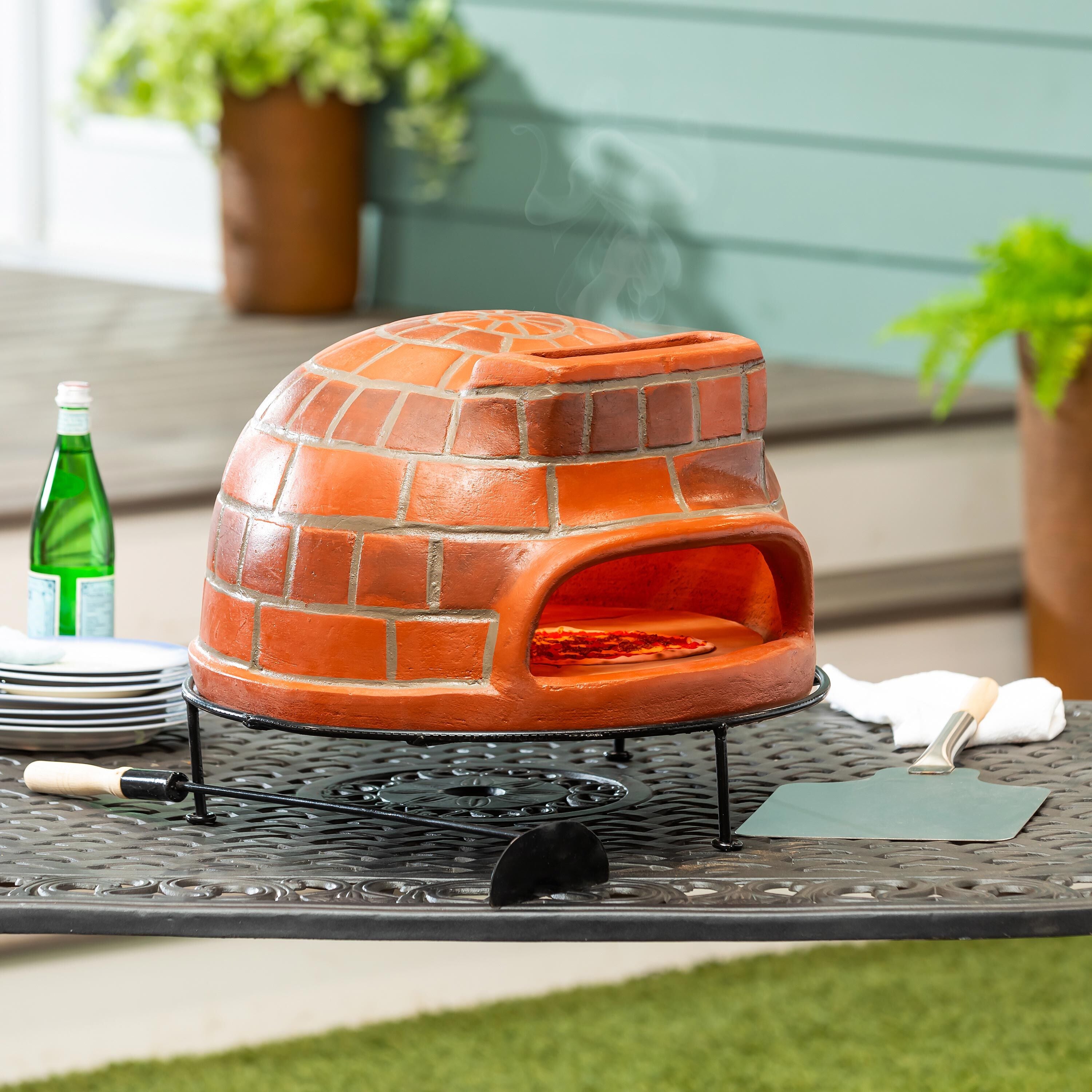 Clay Brick Pizza Oven – Plow & Hearth