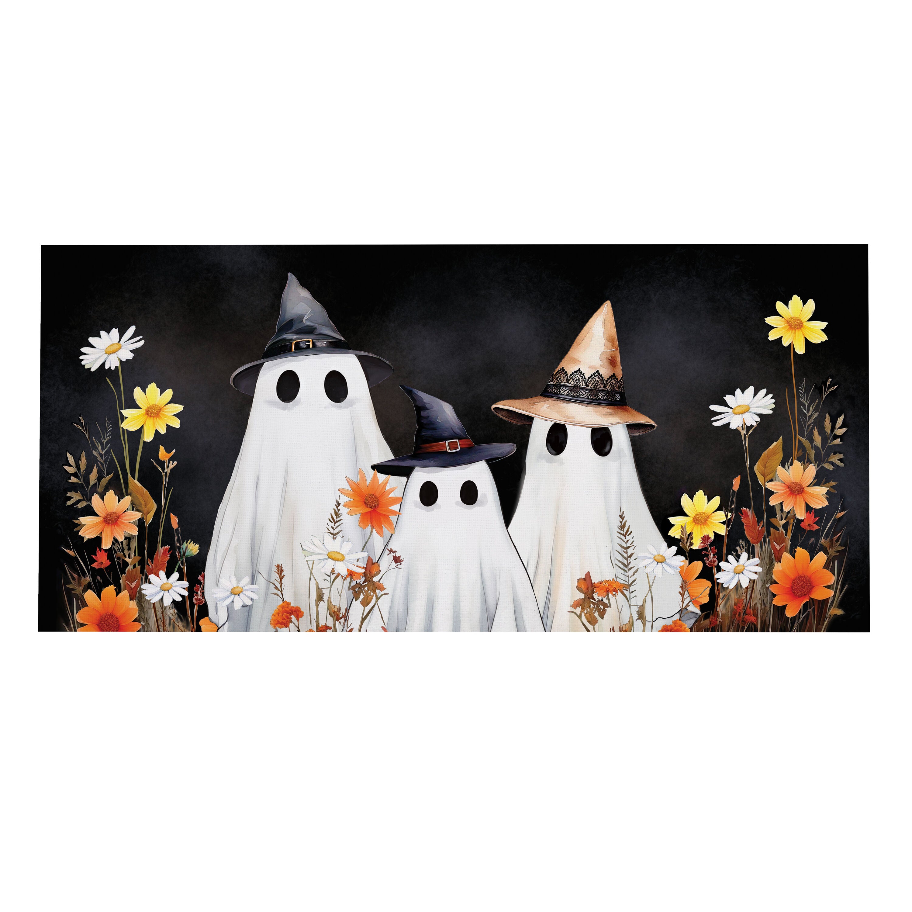 Halloween Ghost Family Sassafras Switch Mat – Plow & Hearth