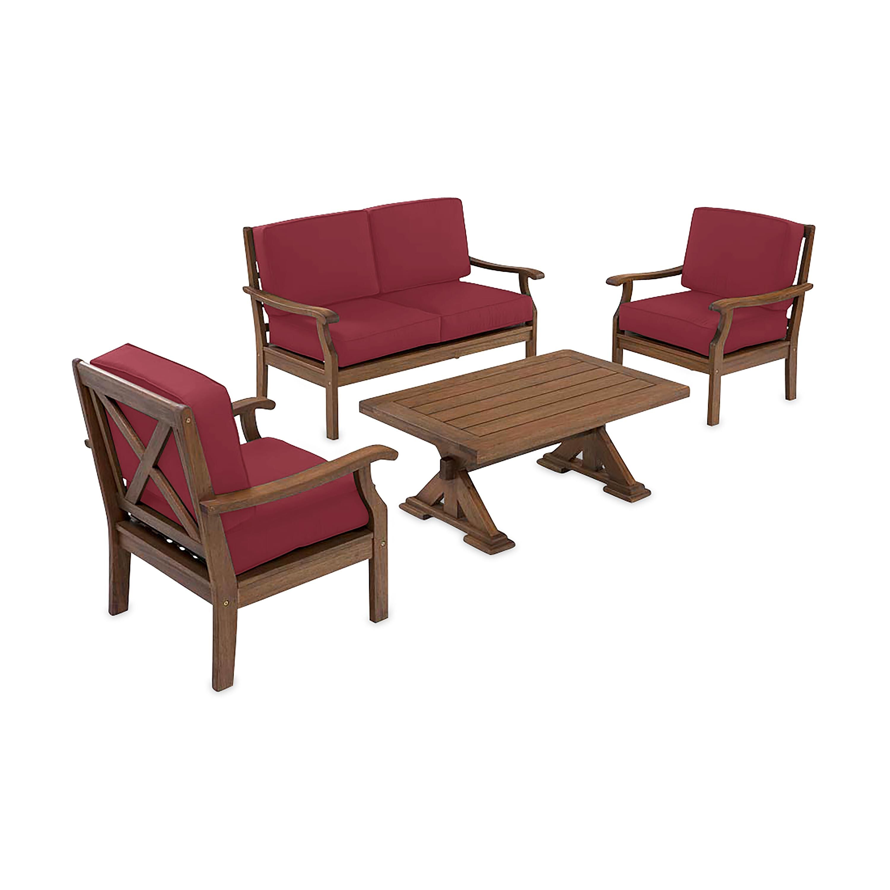 Plow & Hearth Claremont Love Seat - Thumbnail 3