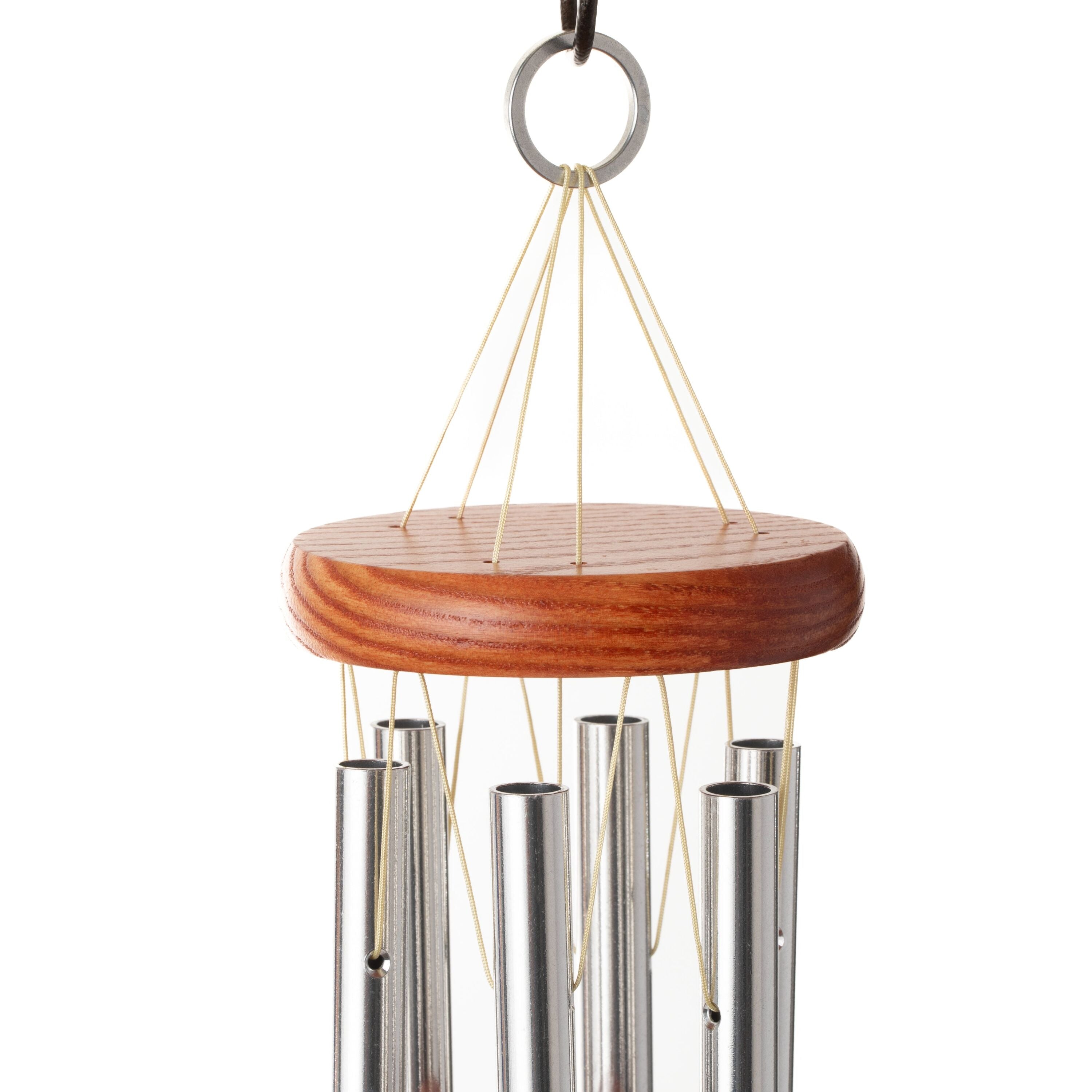 Small Weather-Resistant Aluminum & Bamboo Amazing Grace Tone Wind