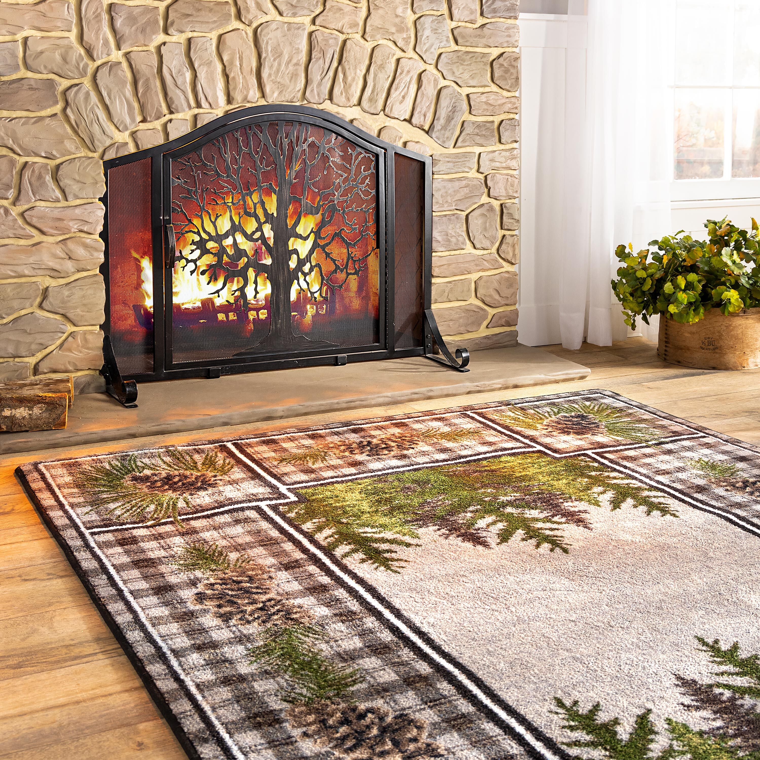 Plow & Hearth Tree of Life Fire Screen - Thumbnail 3