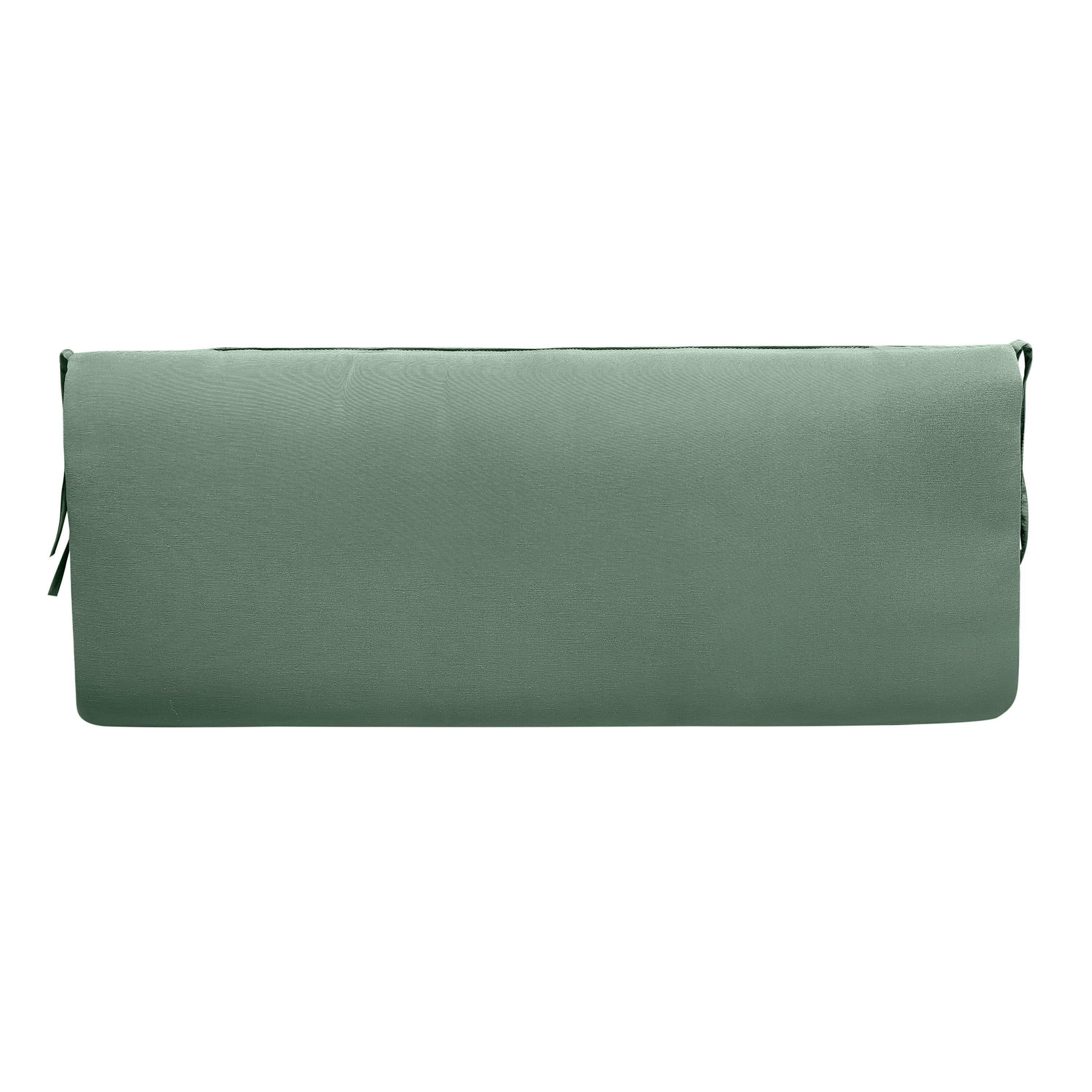Classic Swing/Bench Cushion with Ties – Plow & Hearth