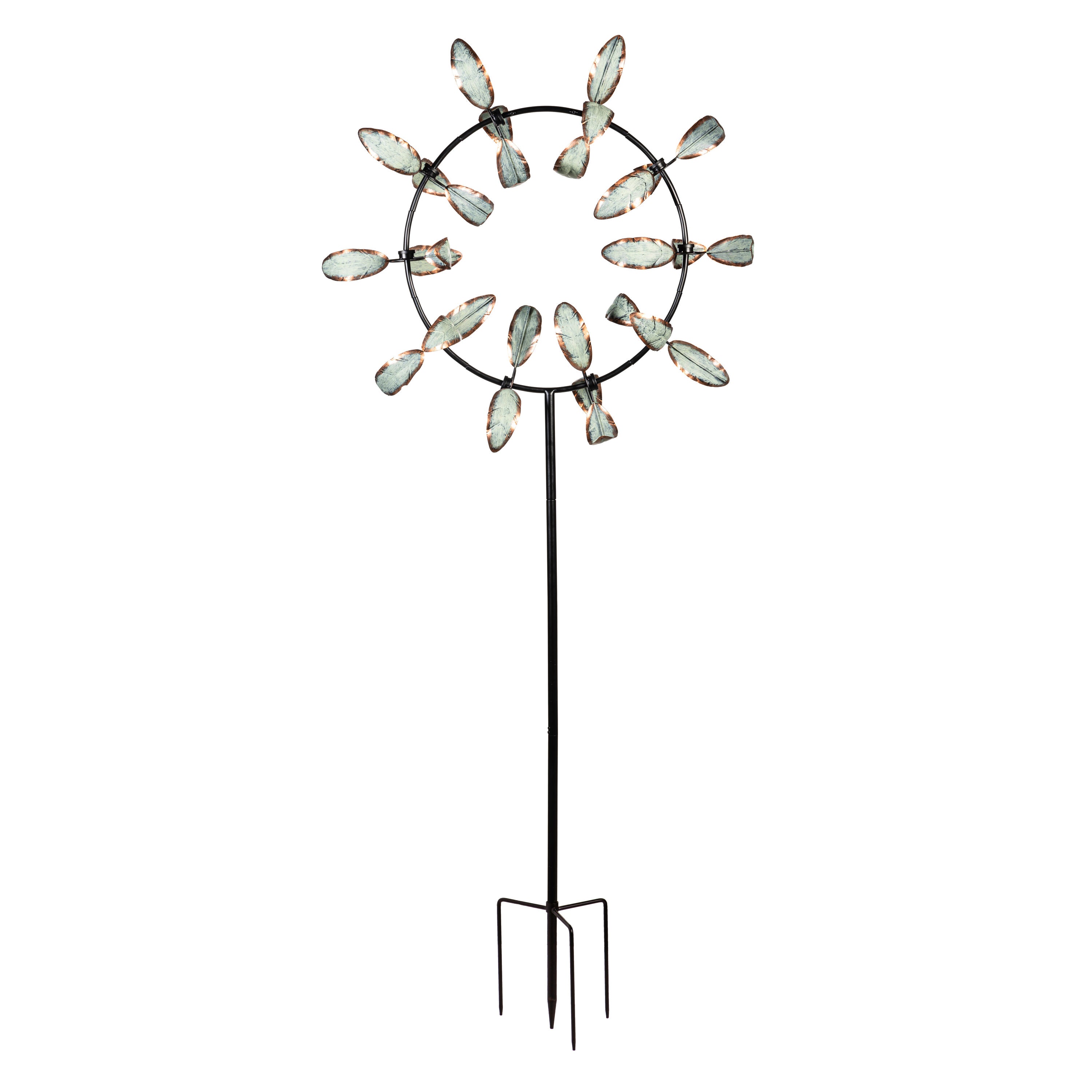 Metal Pinwheel Prism Spinner 74