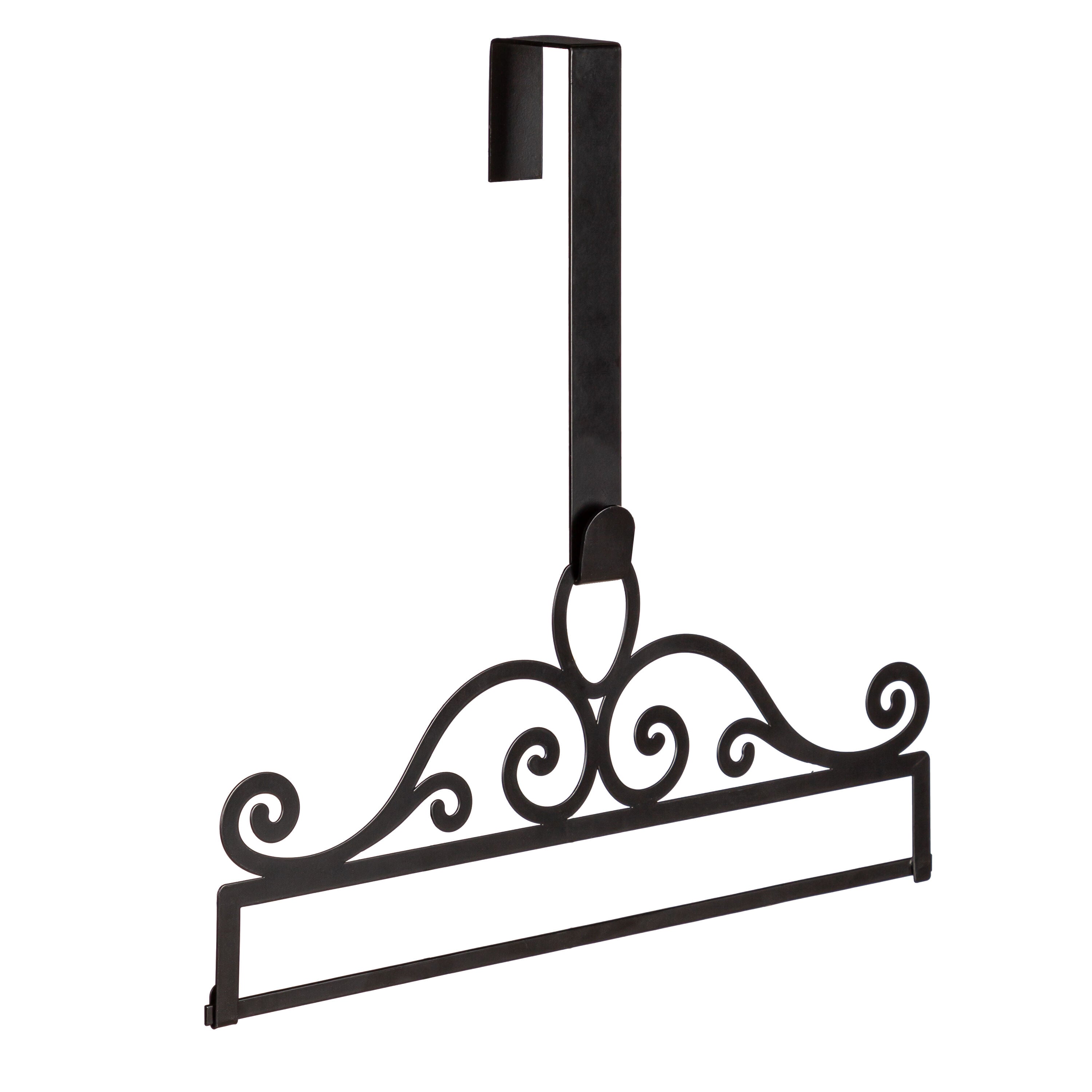 Evergreen Scroll Garden Flag Door Hanger - Thumbnail 2