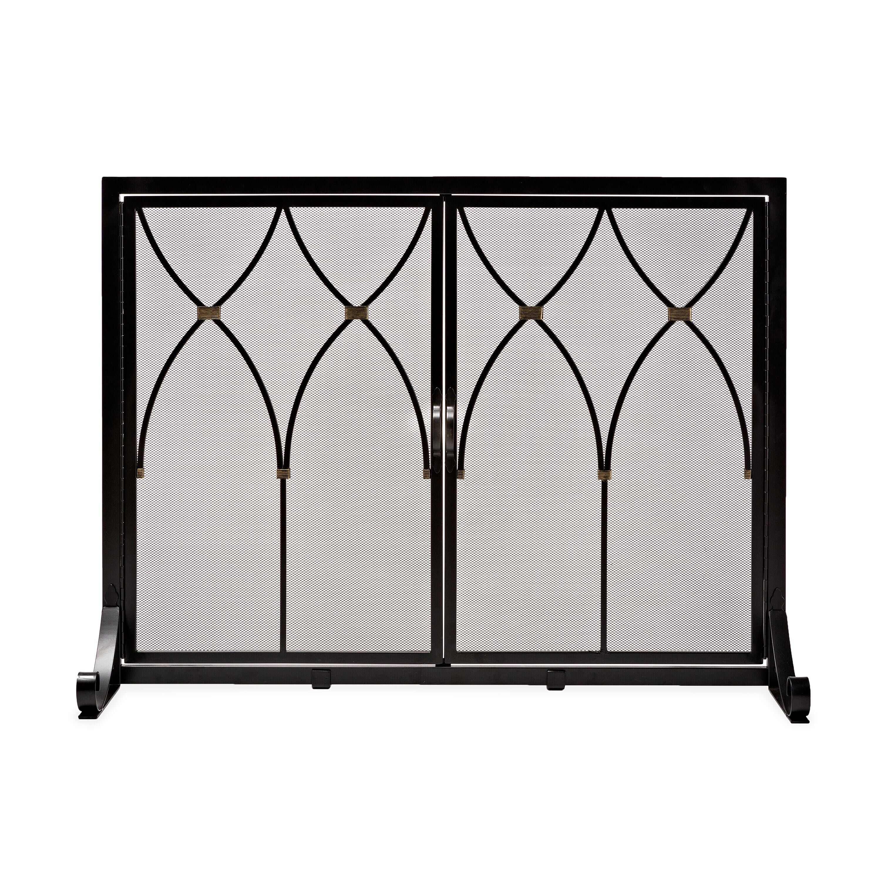 Large Winchester Fireplace Screen with Doors – Plow & Hearth