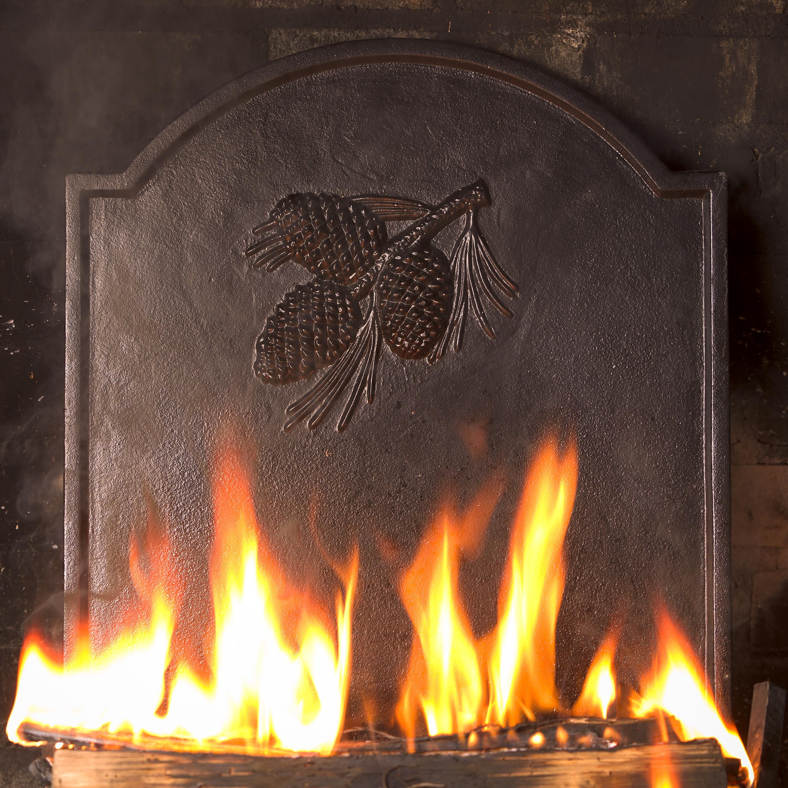 Plow & Hearth Cast Iron Fireback - Thumbnail 5