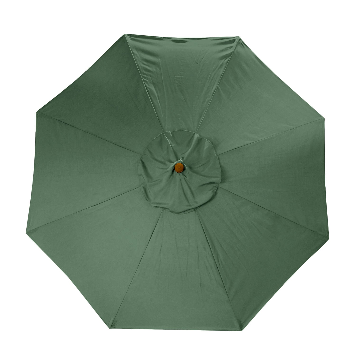 Classic Market Umbrella with Aluminum Pole, 7' dia. Forest Green