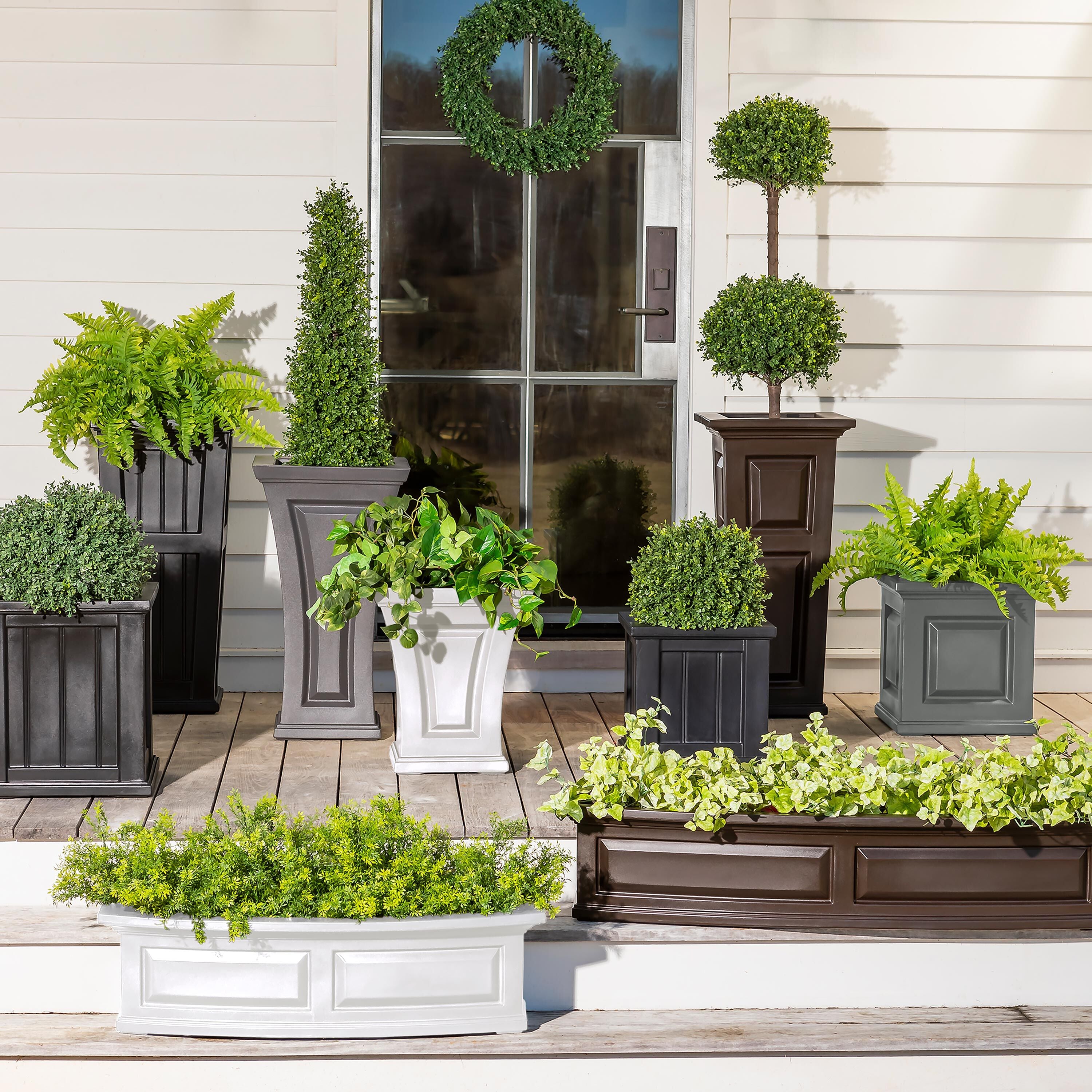 Lexington Tall Planter | Deck Planters | Plow & Hearth