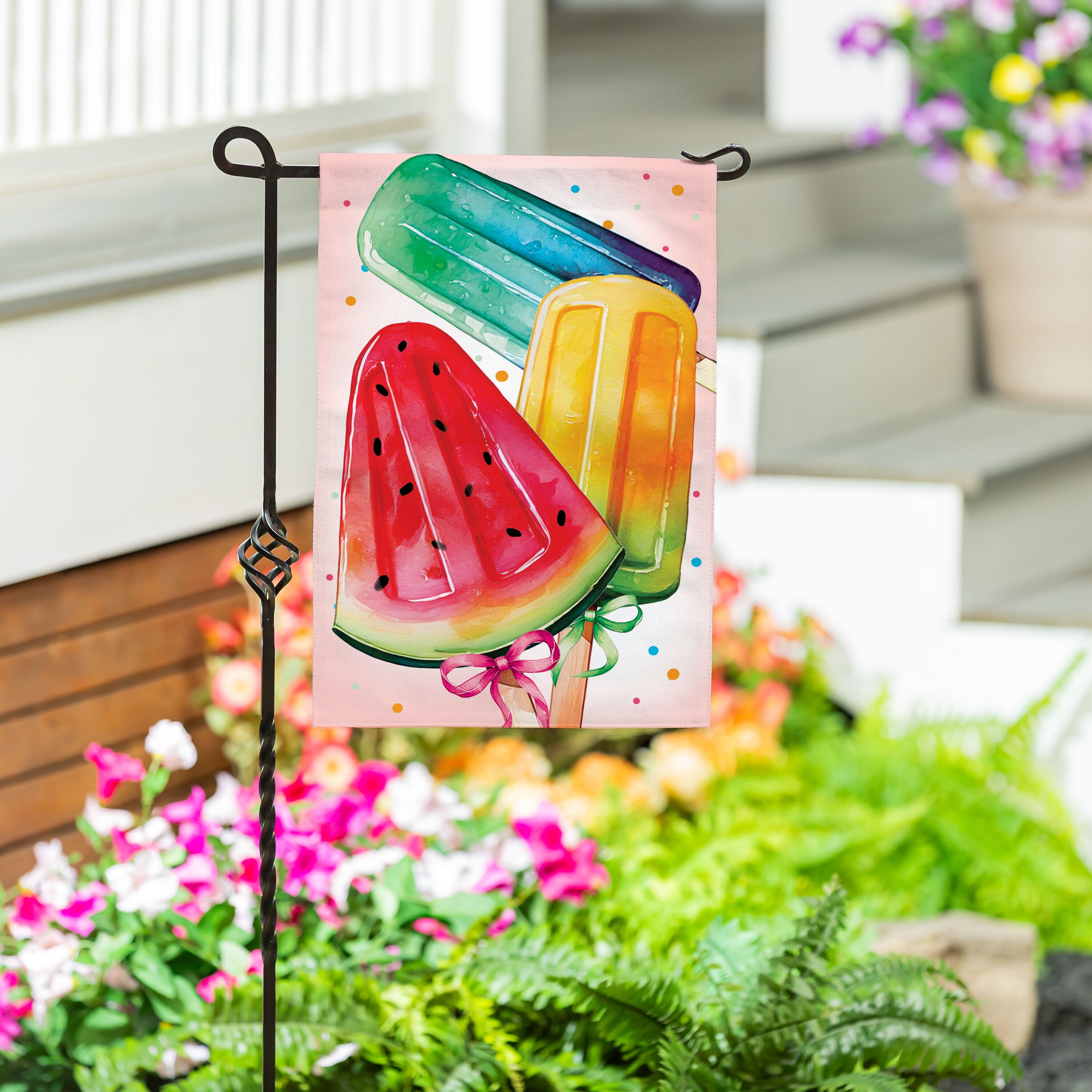 Evergreen Garden Flag - Thumbnail 2
