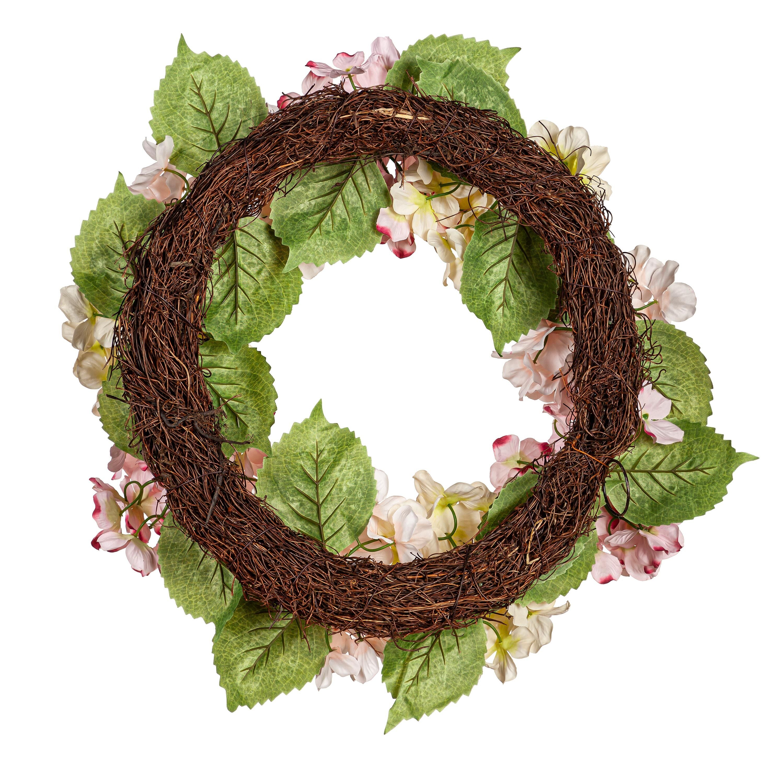 Plow & Hearth Hydrangea Wreath