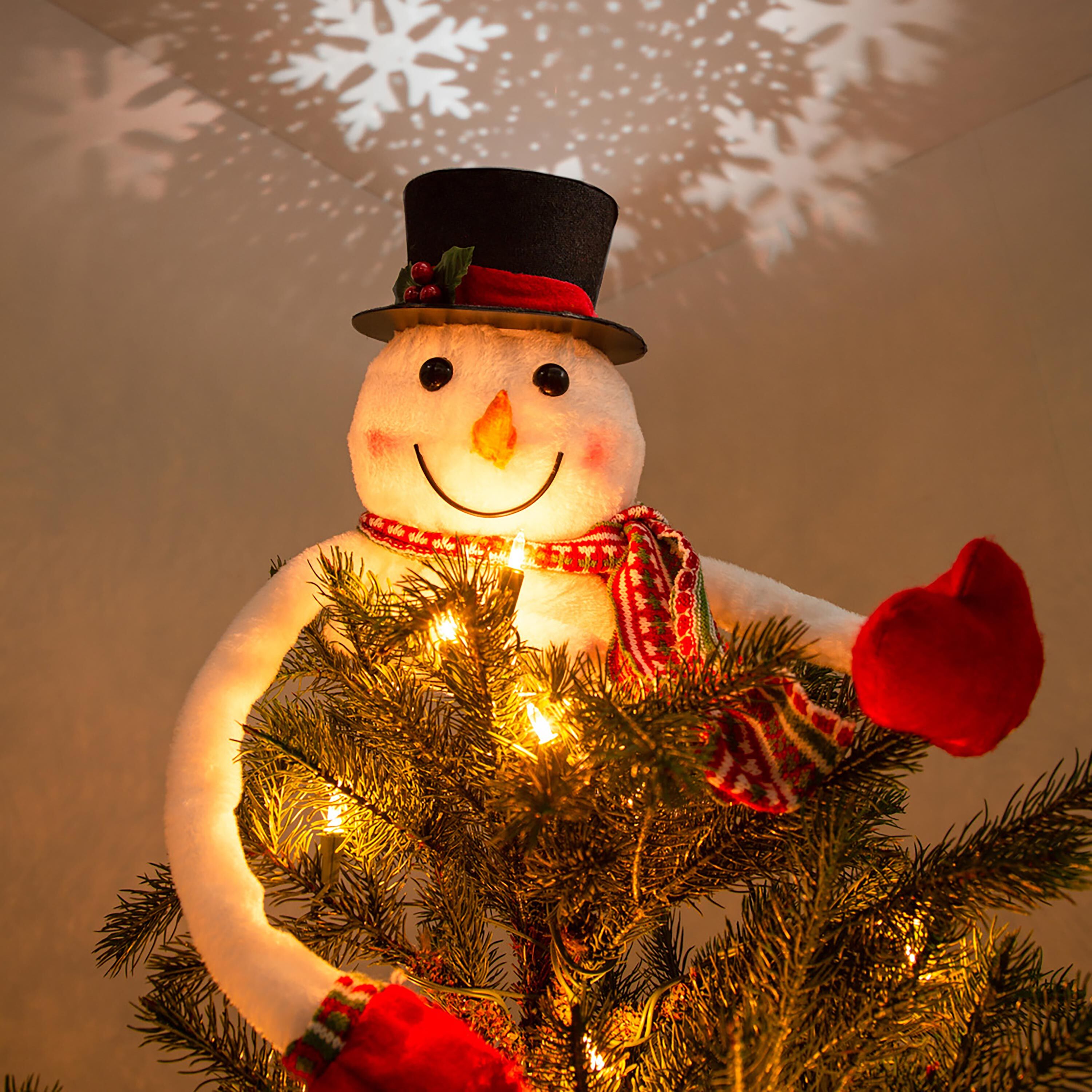 Evergreen Snowman Tree Topper - Thumbnail 3