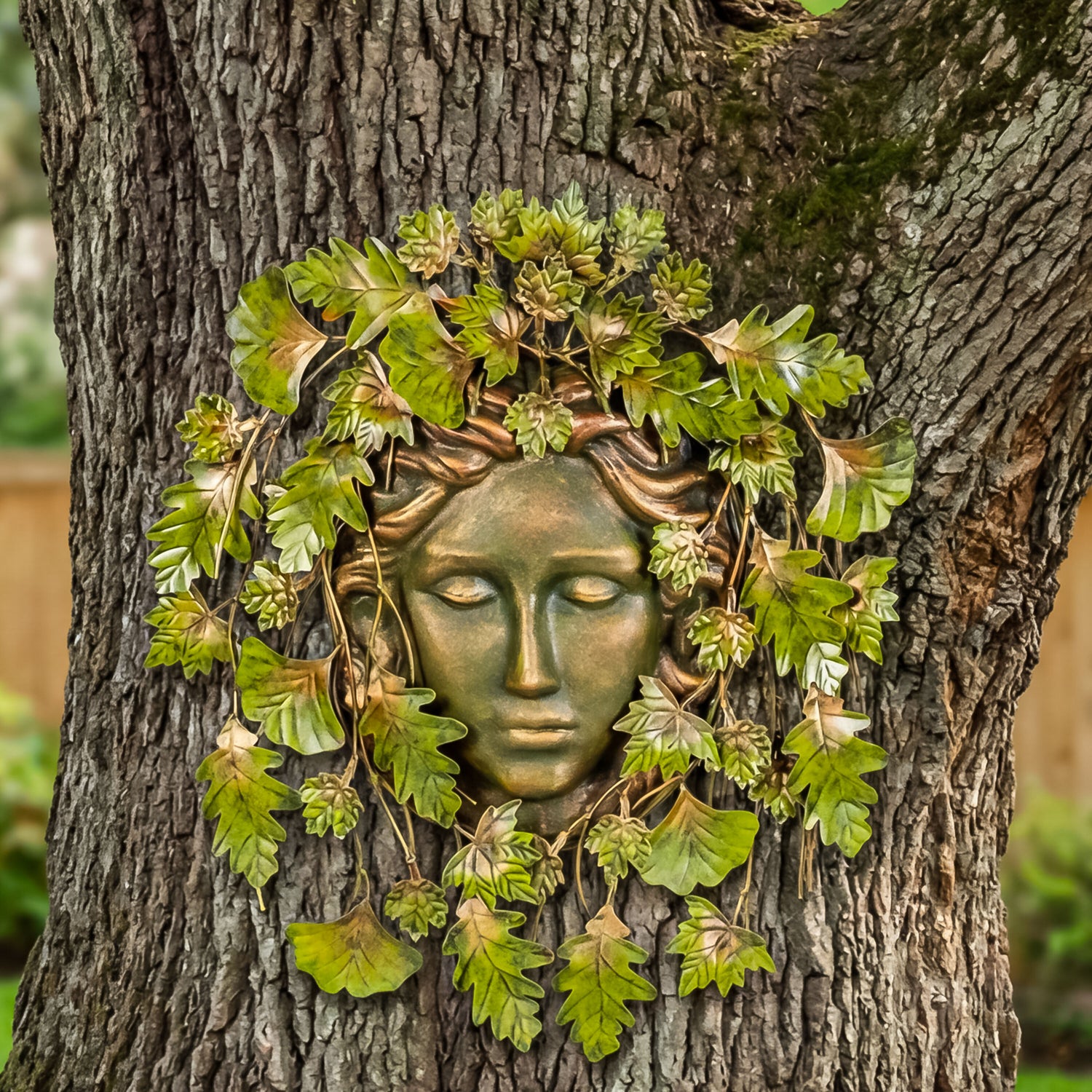 plant wall hanging decor Green Floral Nymph Metal Wall Décor – Plow & Hearth