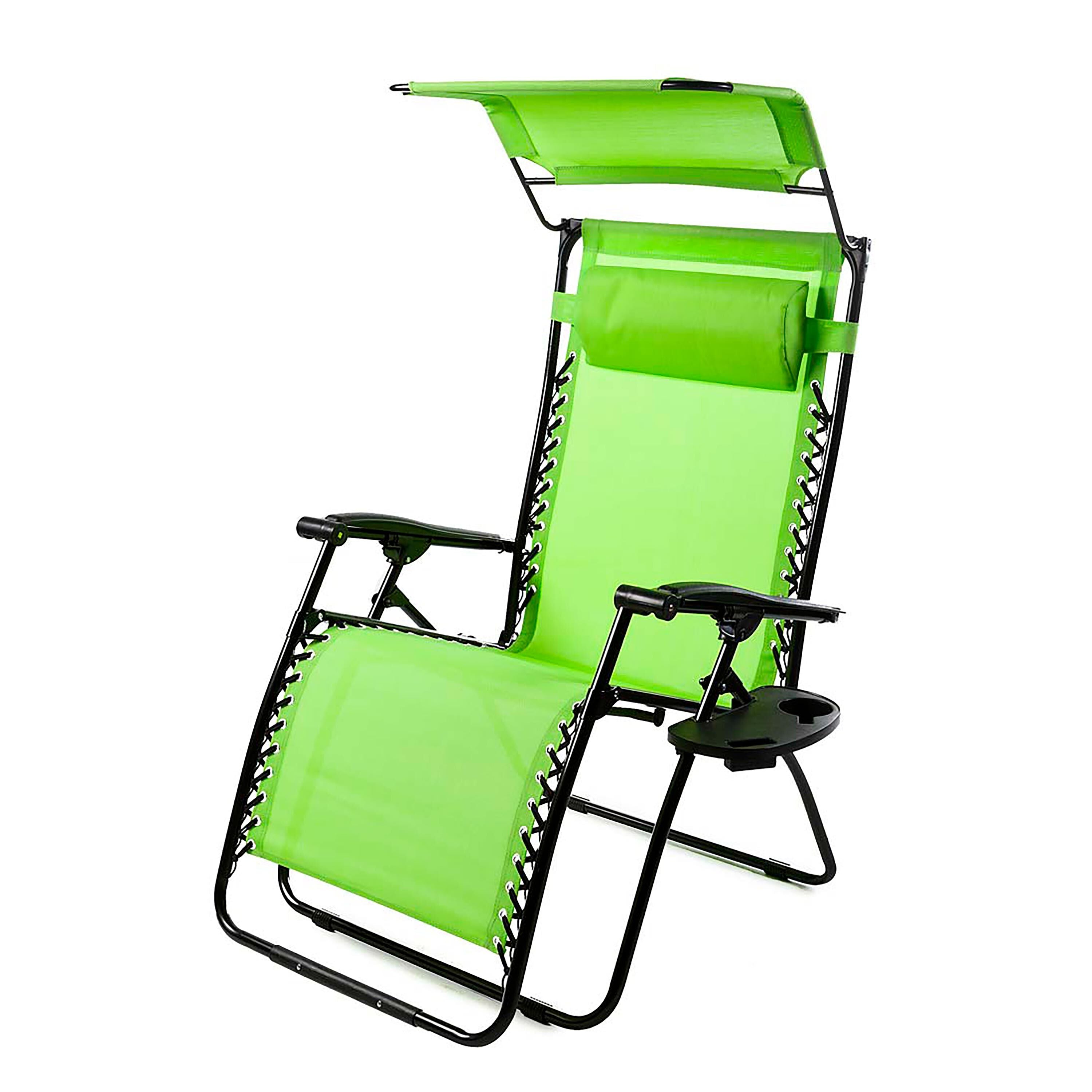 Zero Gravity Chair With Awning | Seating | Plow & Hearth