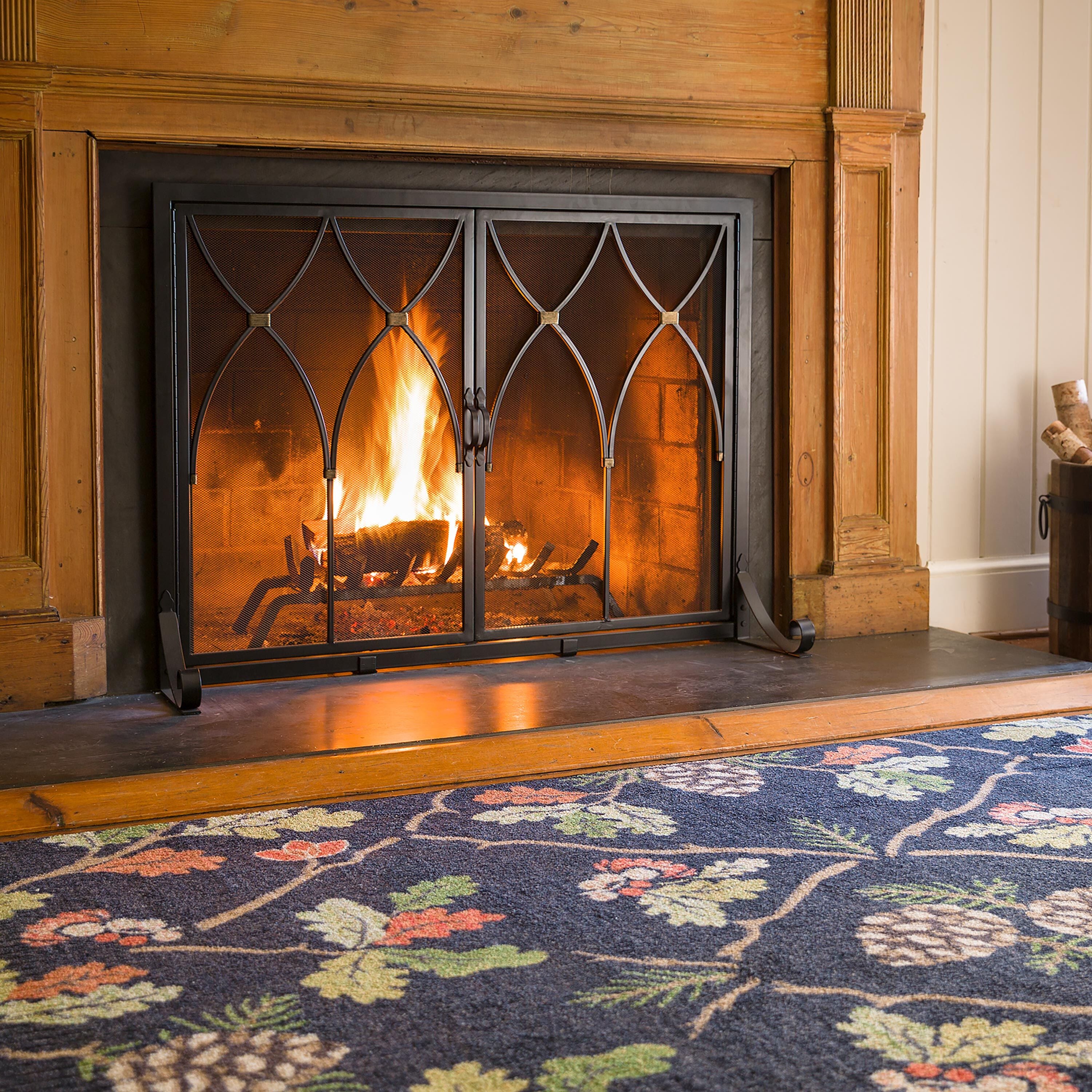 Small Winchester Fireplace Screen with Doors – Plow & Hearth