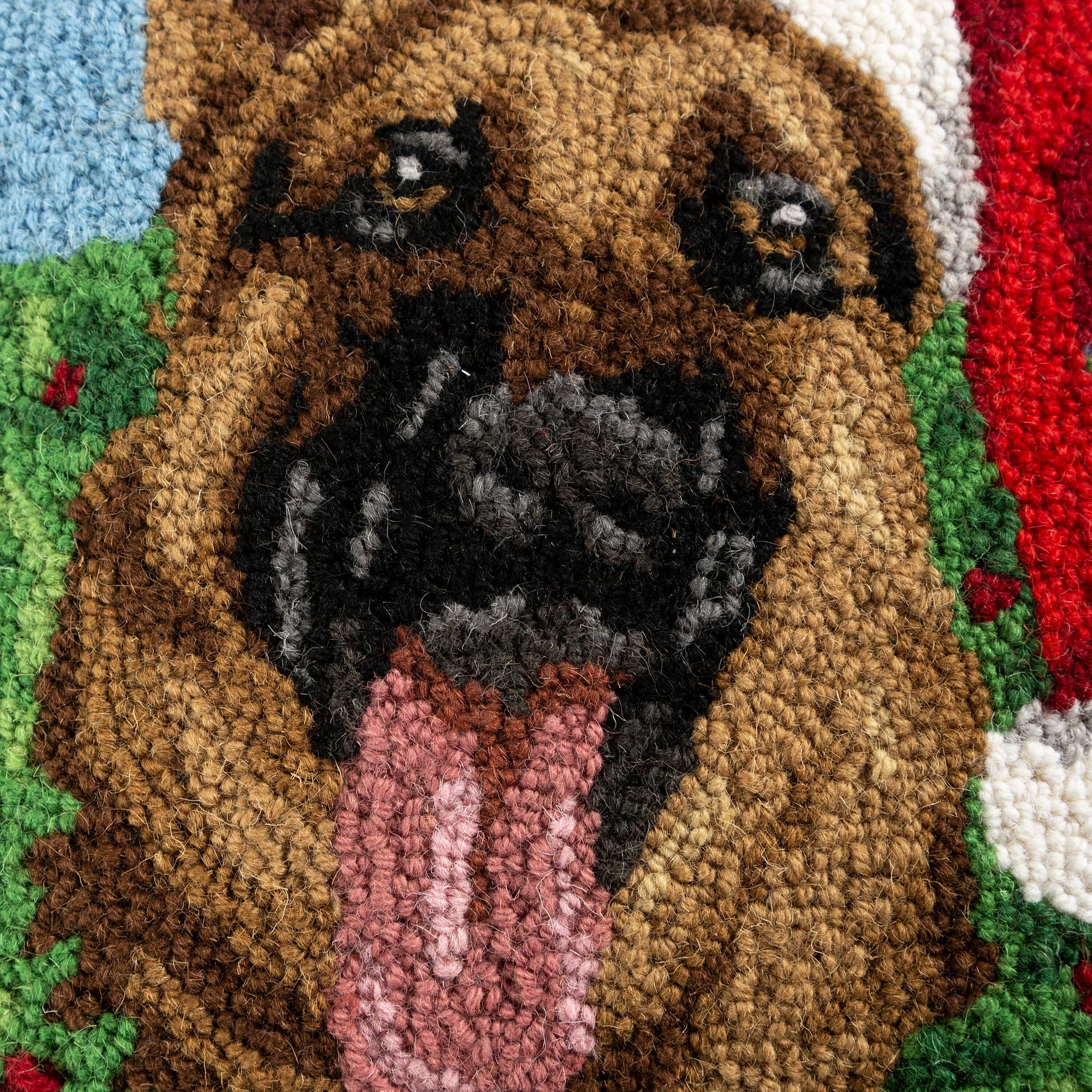 Plow & Hearth German Shepherd Throw Pillow - Thumbnail 5