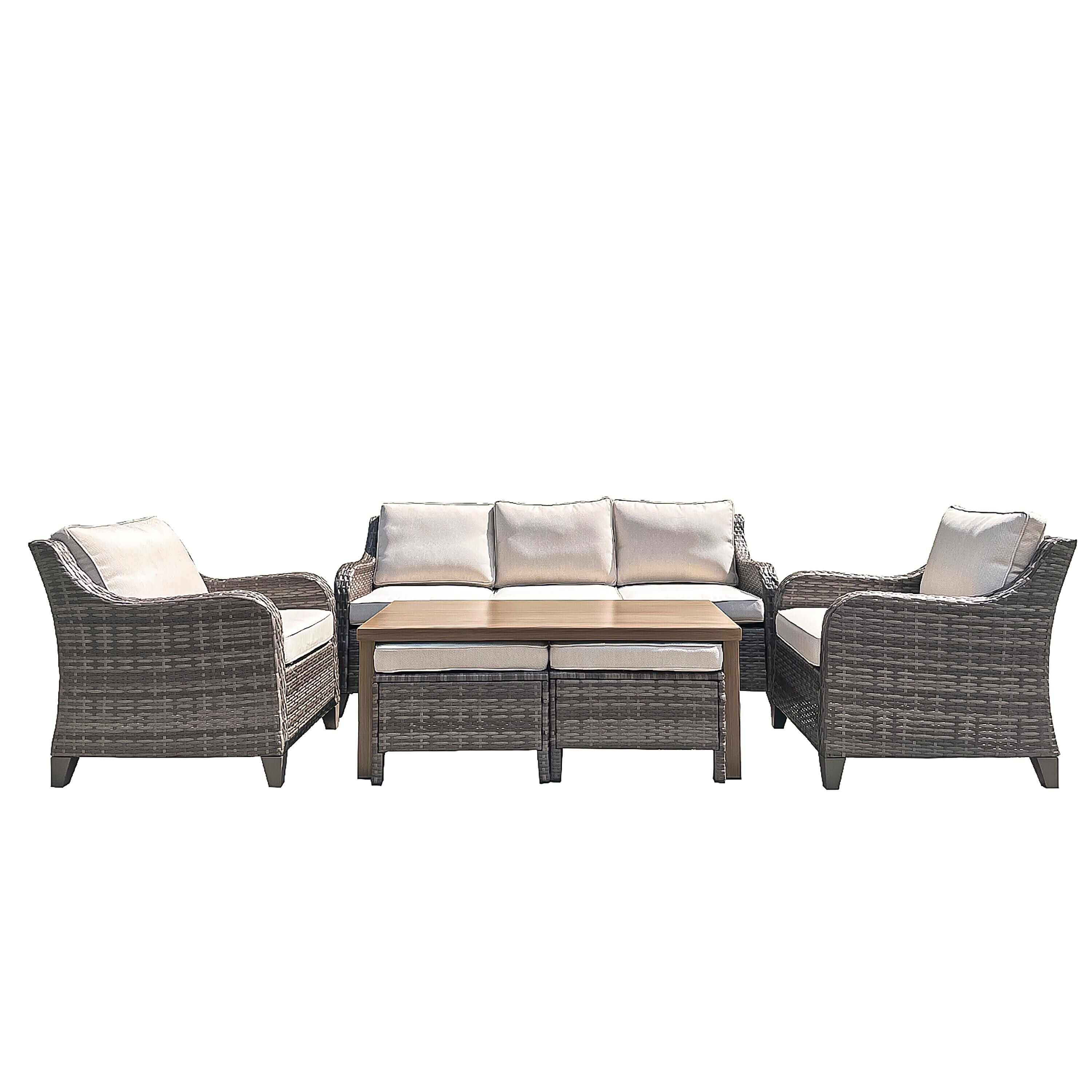Plow & Hearth Montross Seating Set - Thumbnail 5