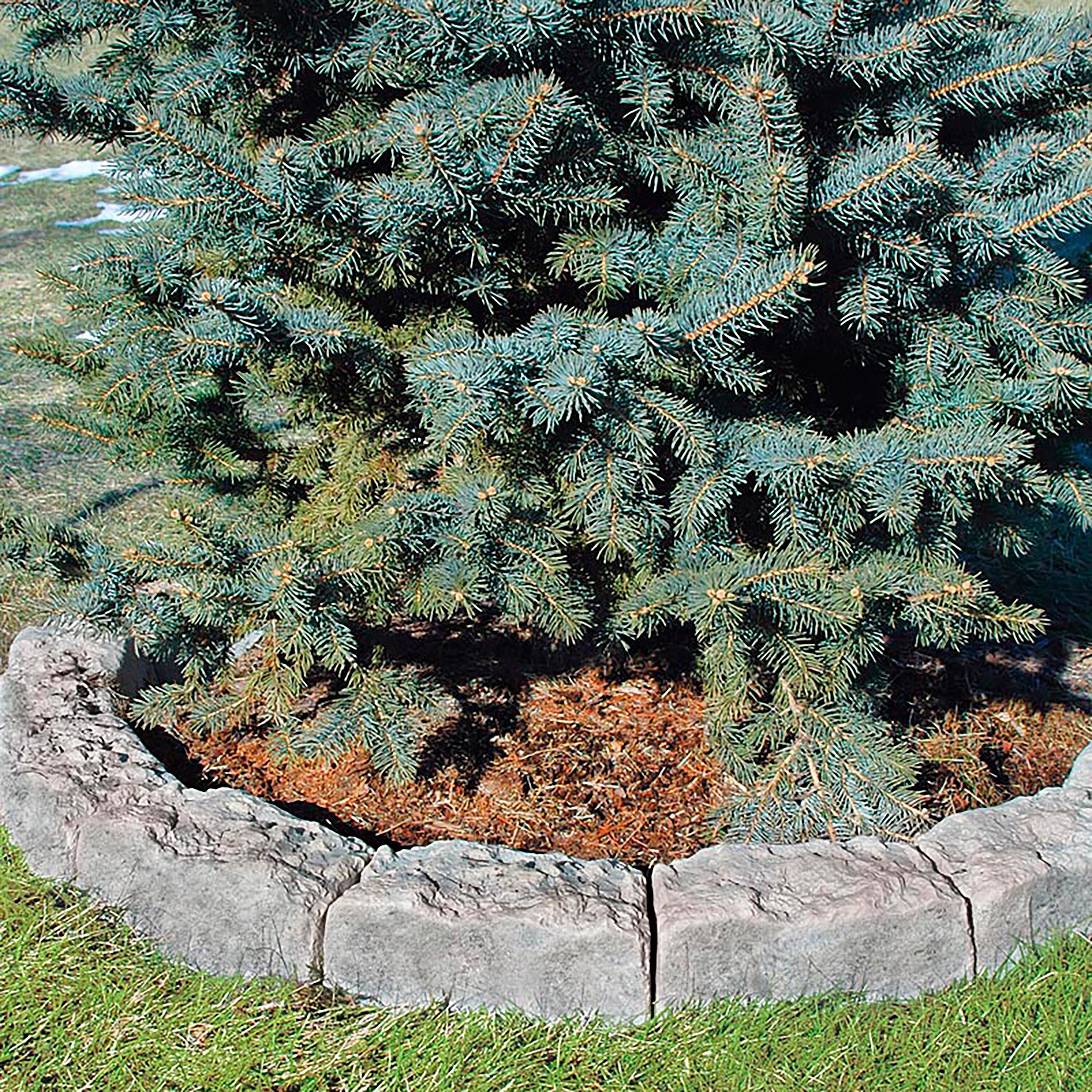 Made in America Mock Rock Block Edging Kit | Plow & Hearth