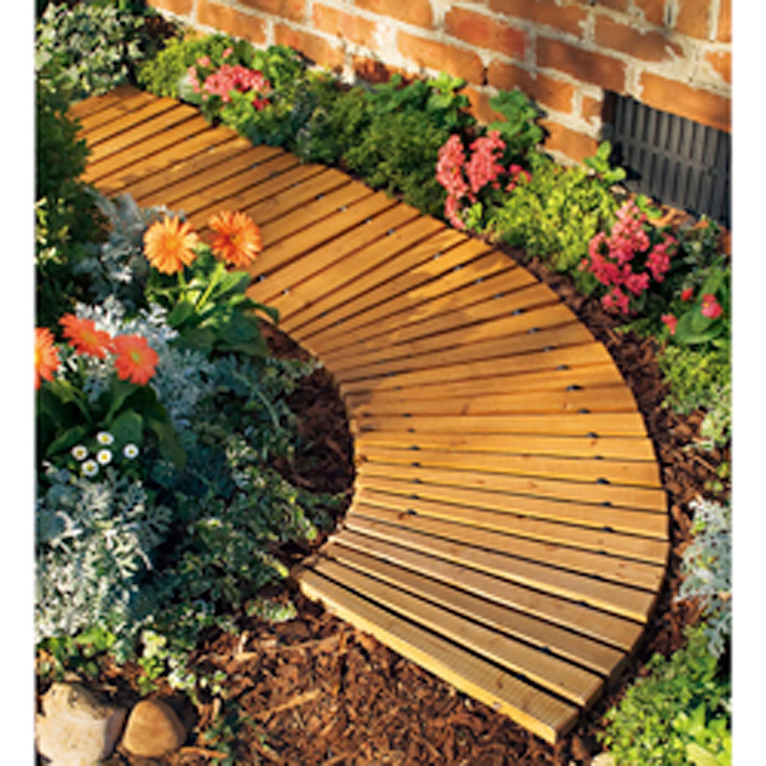 Plow & Hearth Wooden Roll-Out Pathway - Thumbnail 3