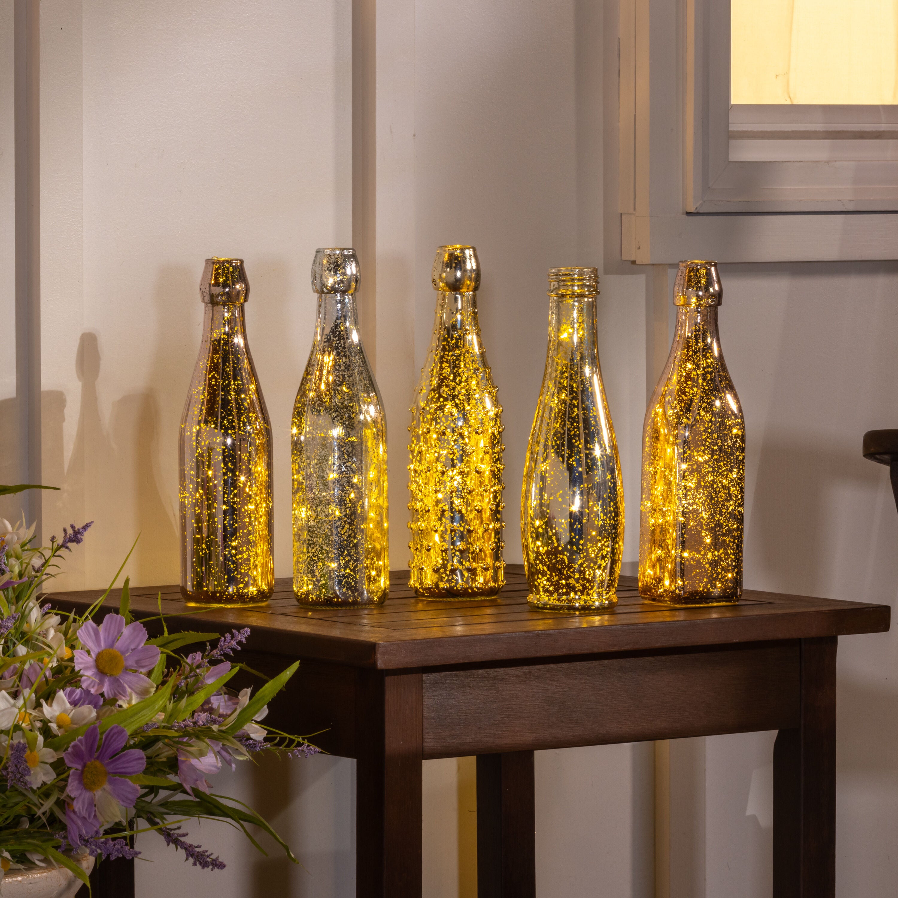Evergreen Glass Bottles
