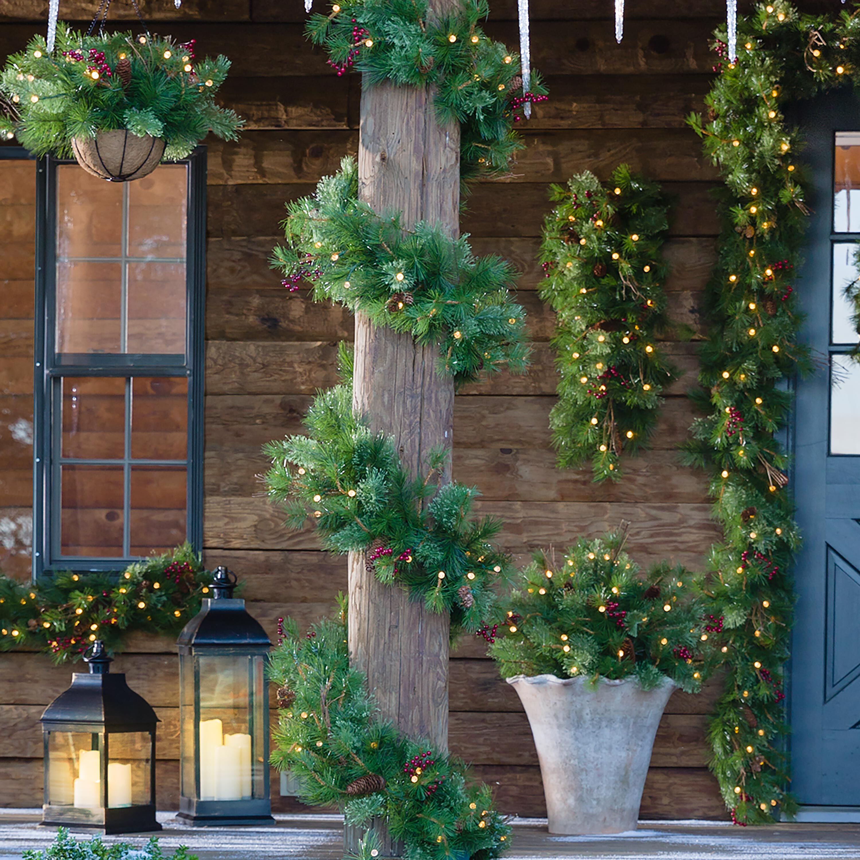 Plow & Hearth Blue Ridge Garland - Thumbnail 3