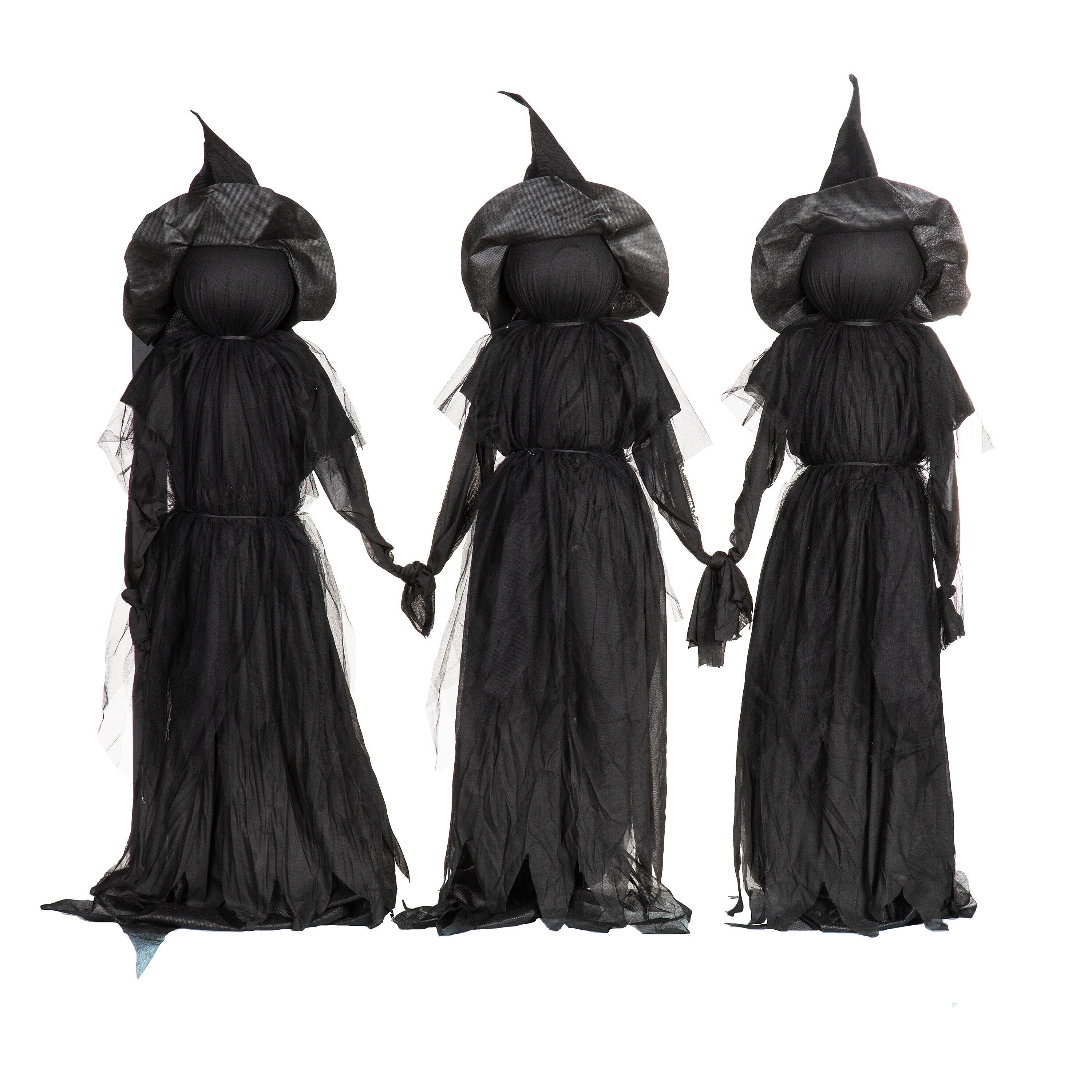 Plow & Hearth Halloween Witch Stakes - Thumbnail 3