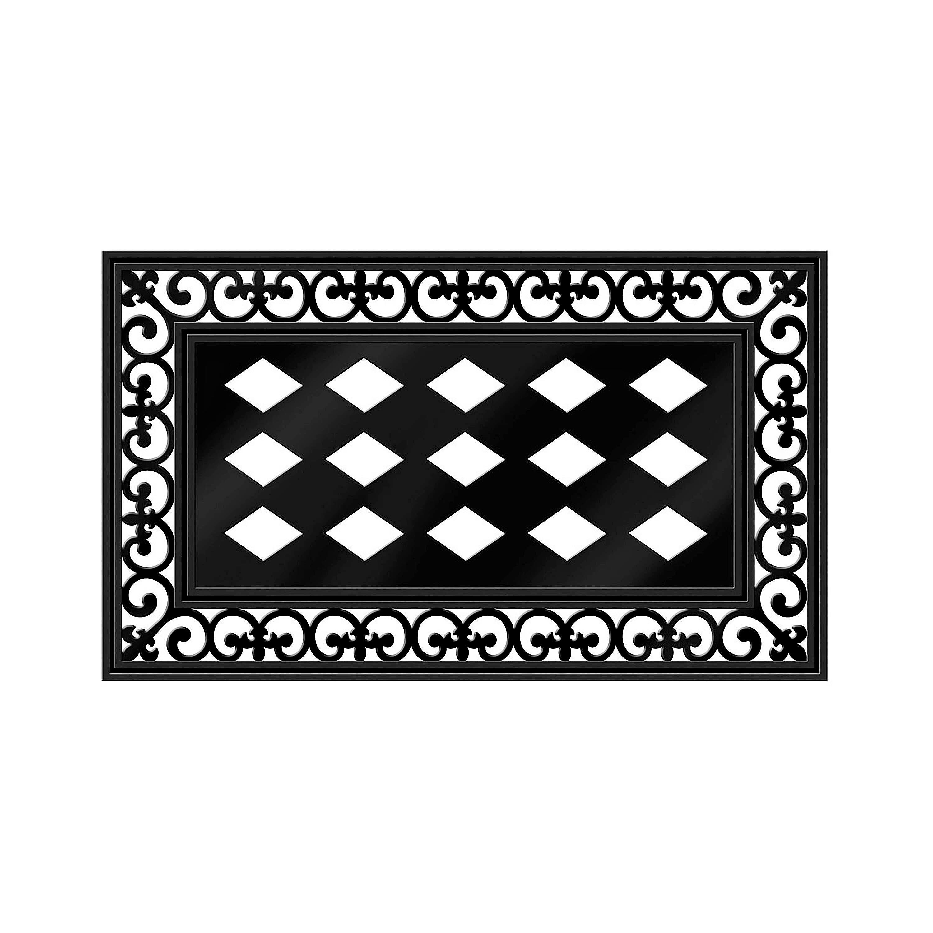 Evergreen Fleur Scroll Sassafras Mat Tray - Thumbnail 4