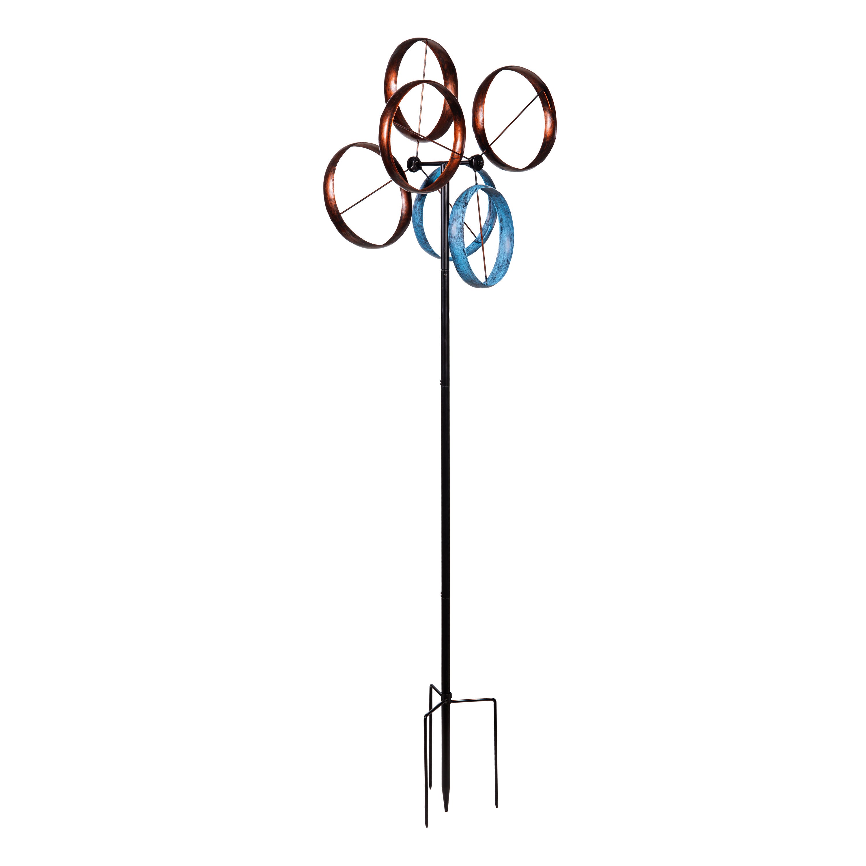 Metal Roundabout Breeze Wind Spinner 72