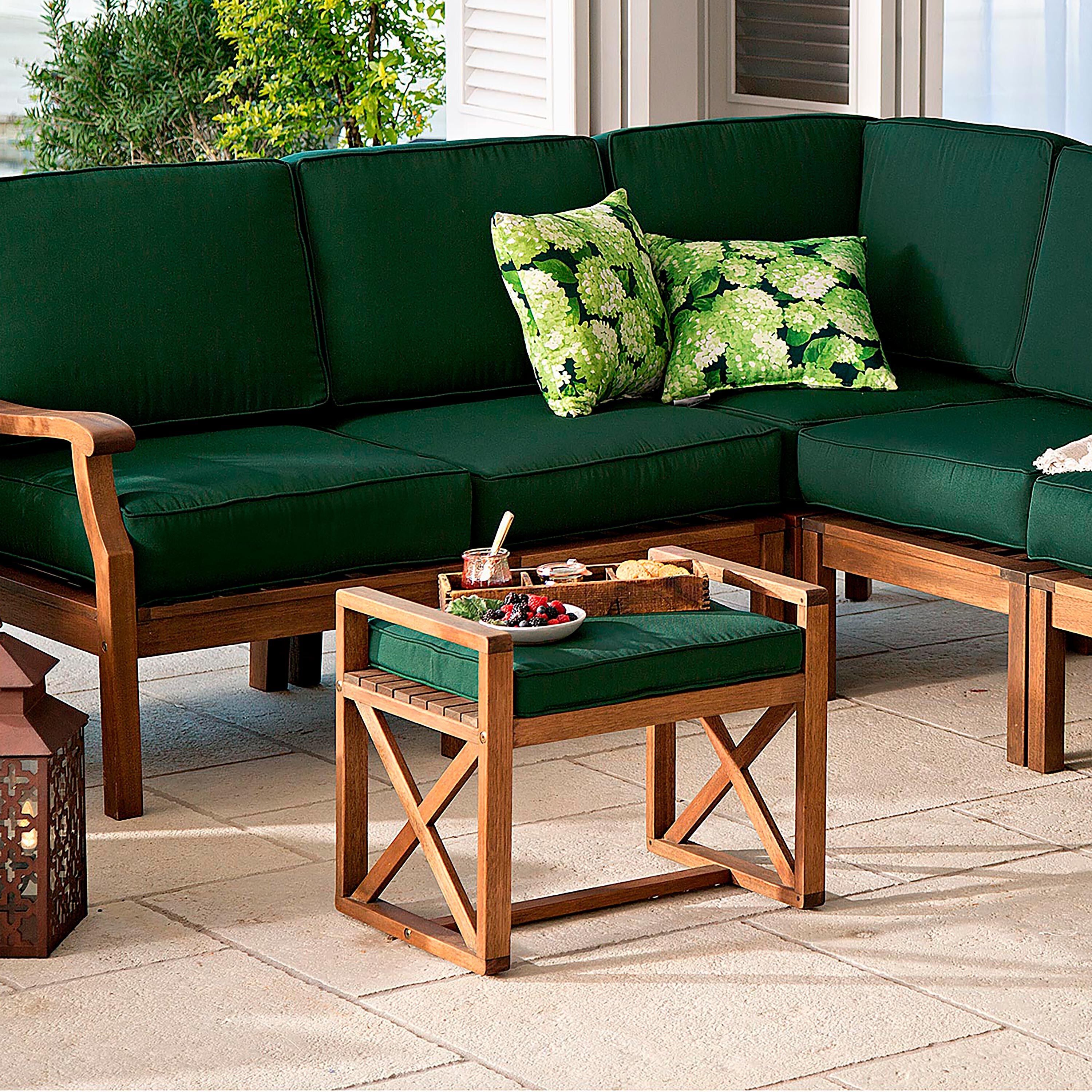 Claremont Sectional Chair w/Right Arm w/Cushions | Plow & Hearth
