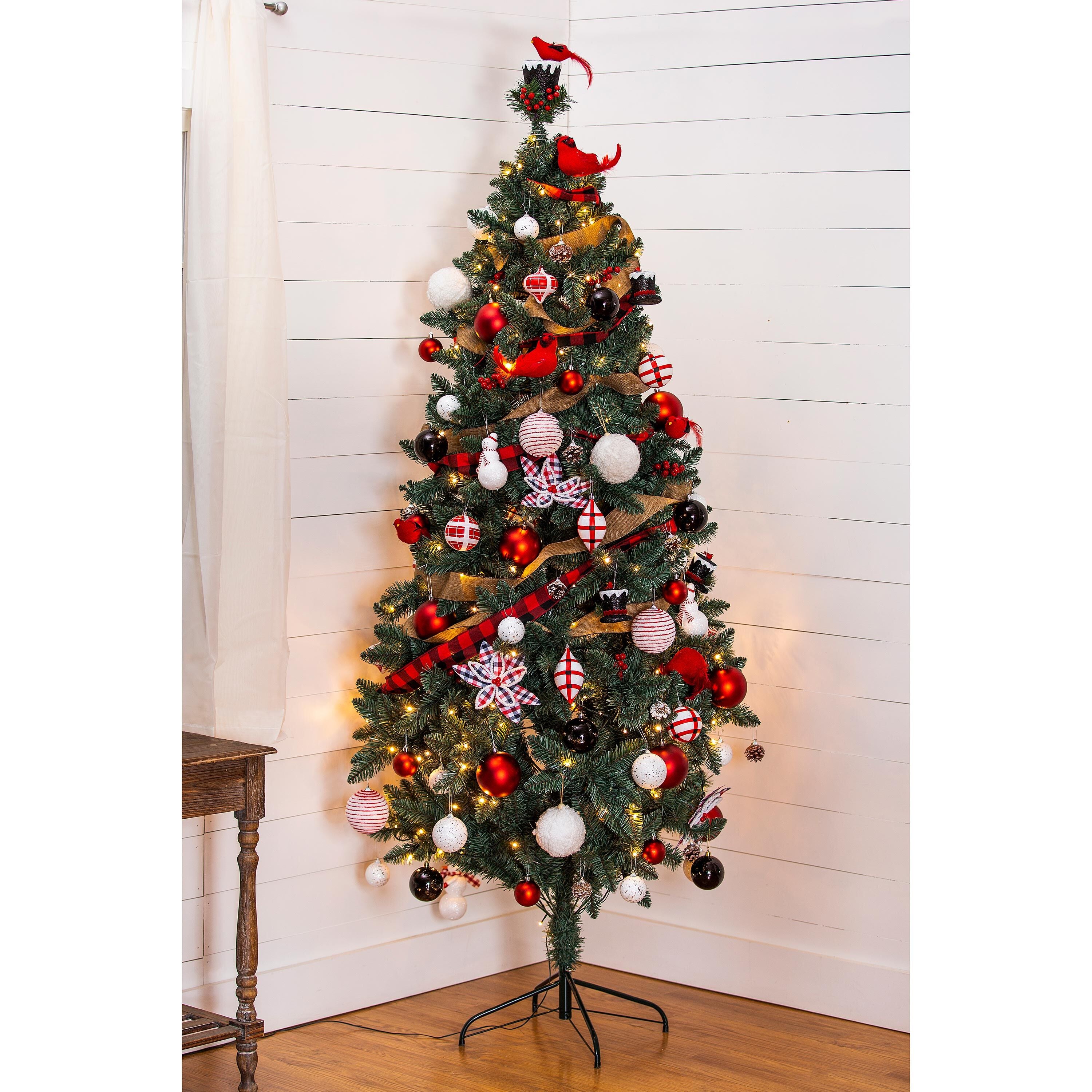Classic Cardinal Complete Christmas Tree Kit with 250 Lights and