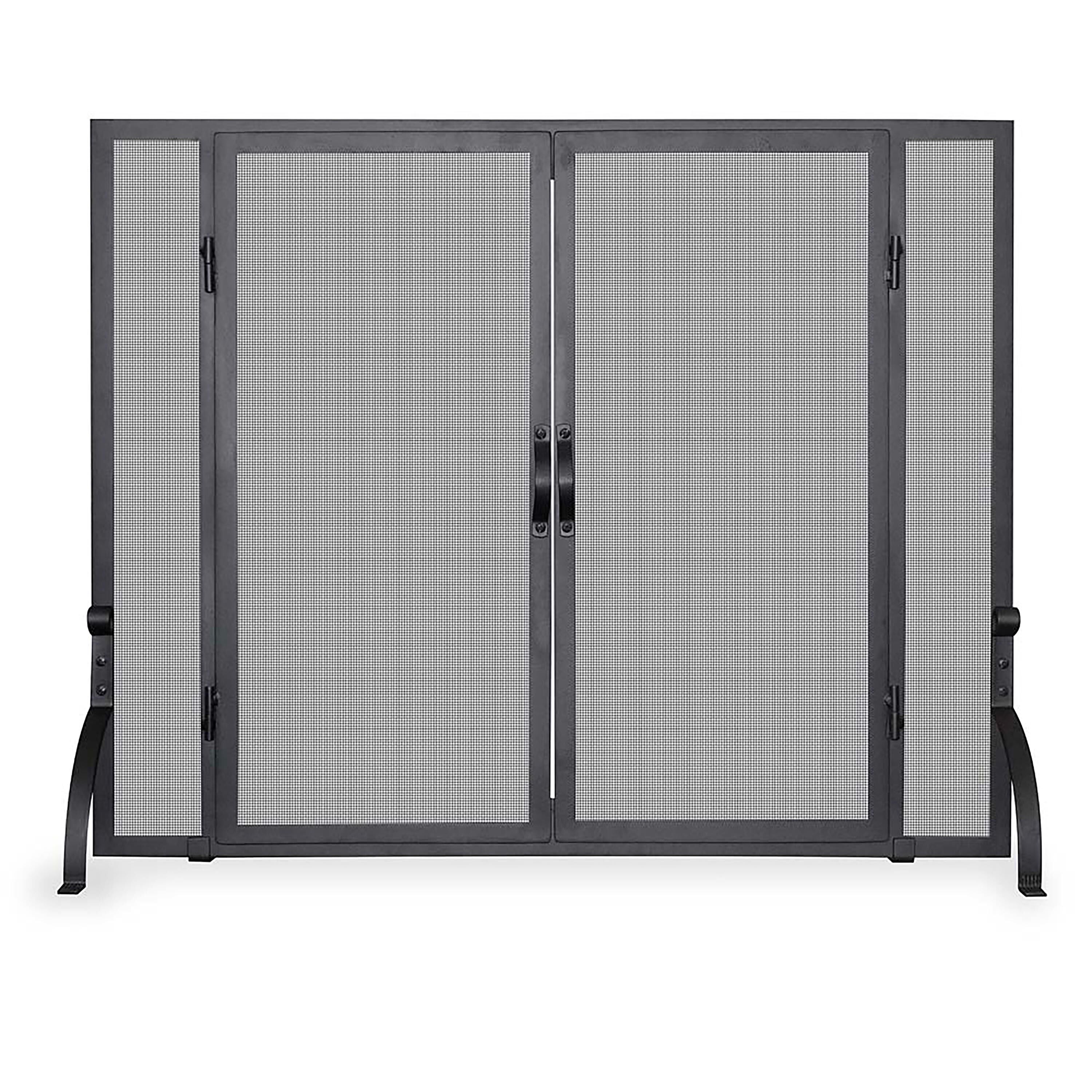 Plow & Hearth Wrought Iron Fireplace Screen