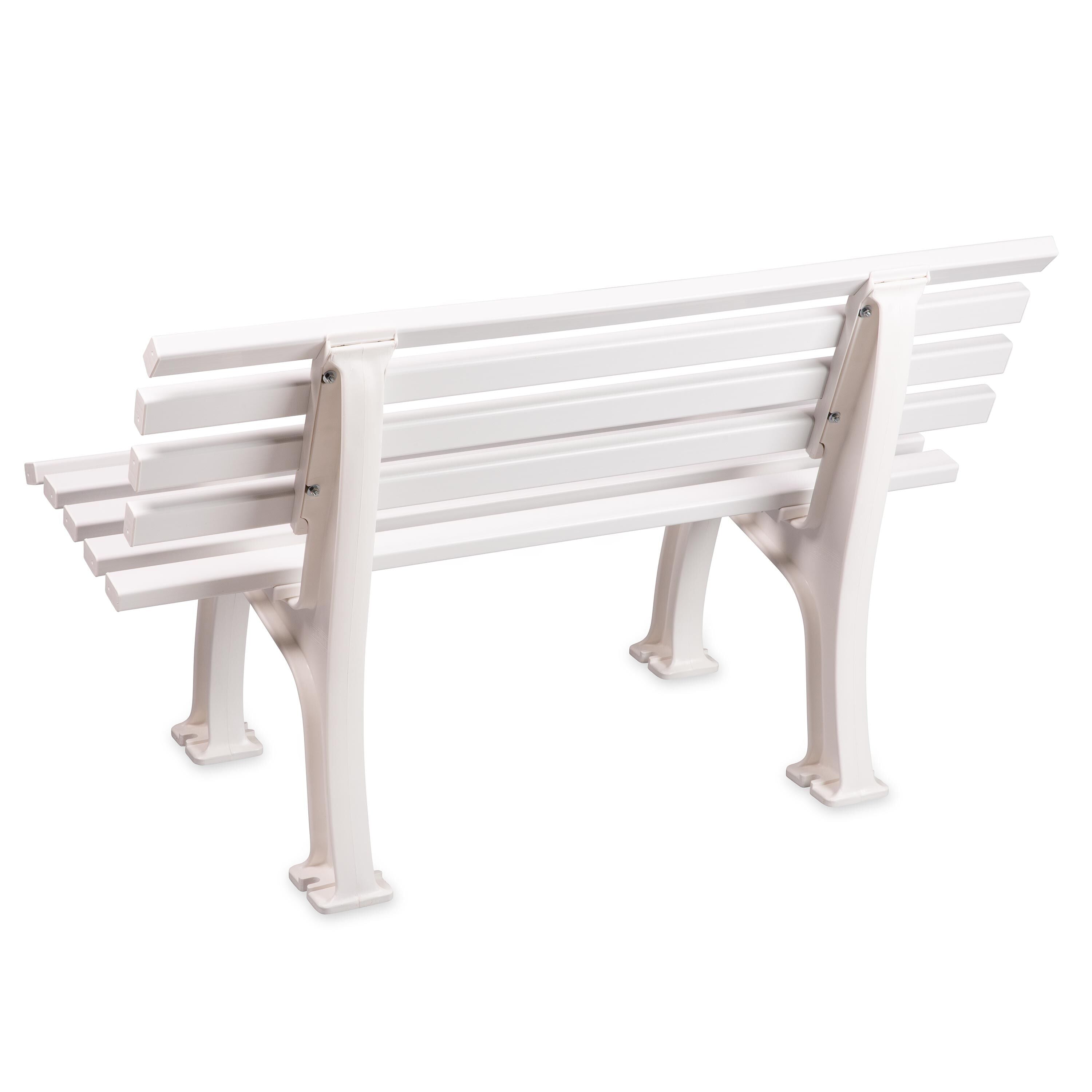 Small 2-Seater Weatherproof PVC Garden Bench