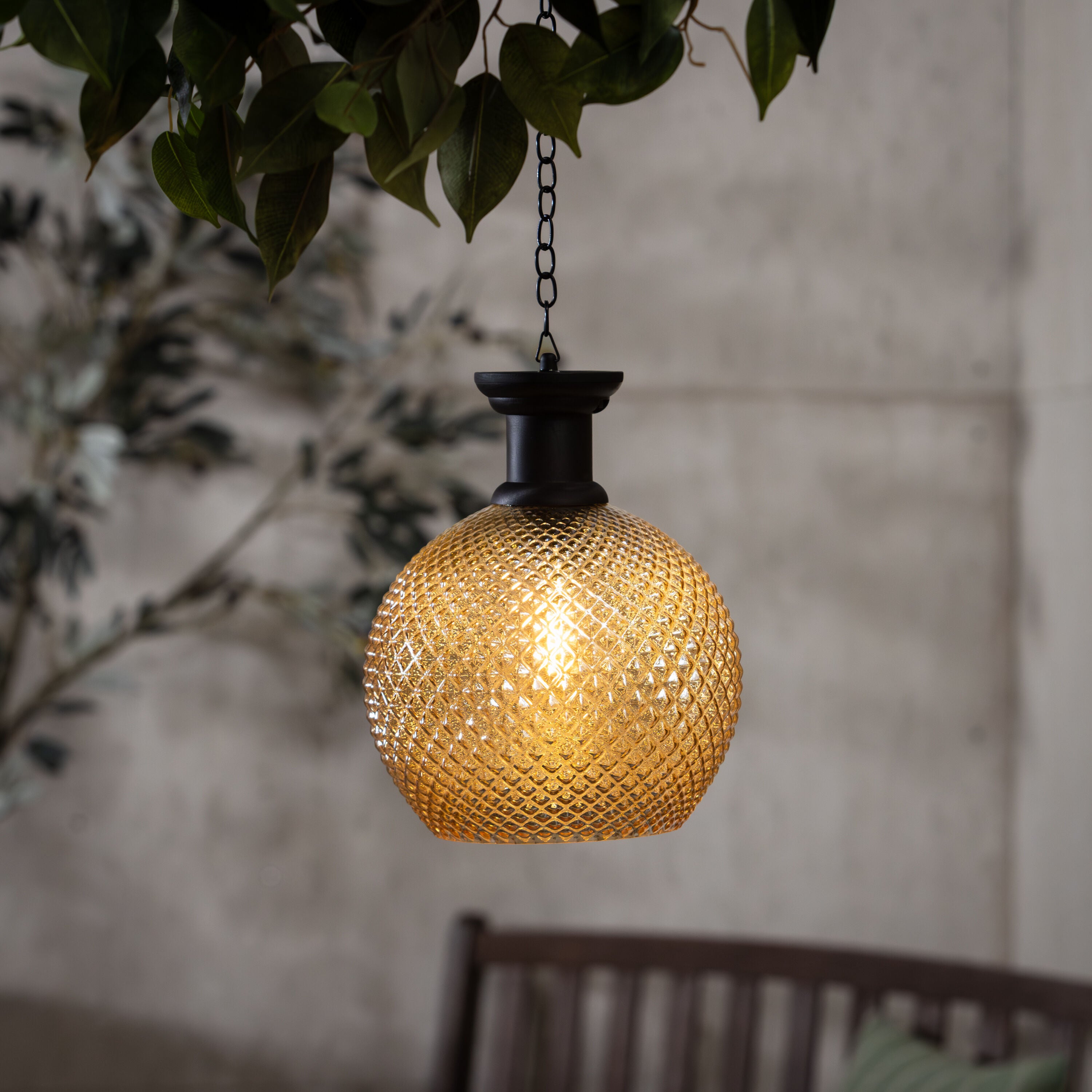 Solar Hanging Lantern – Plow & Hearth