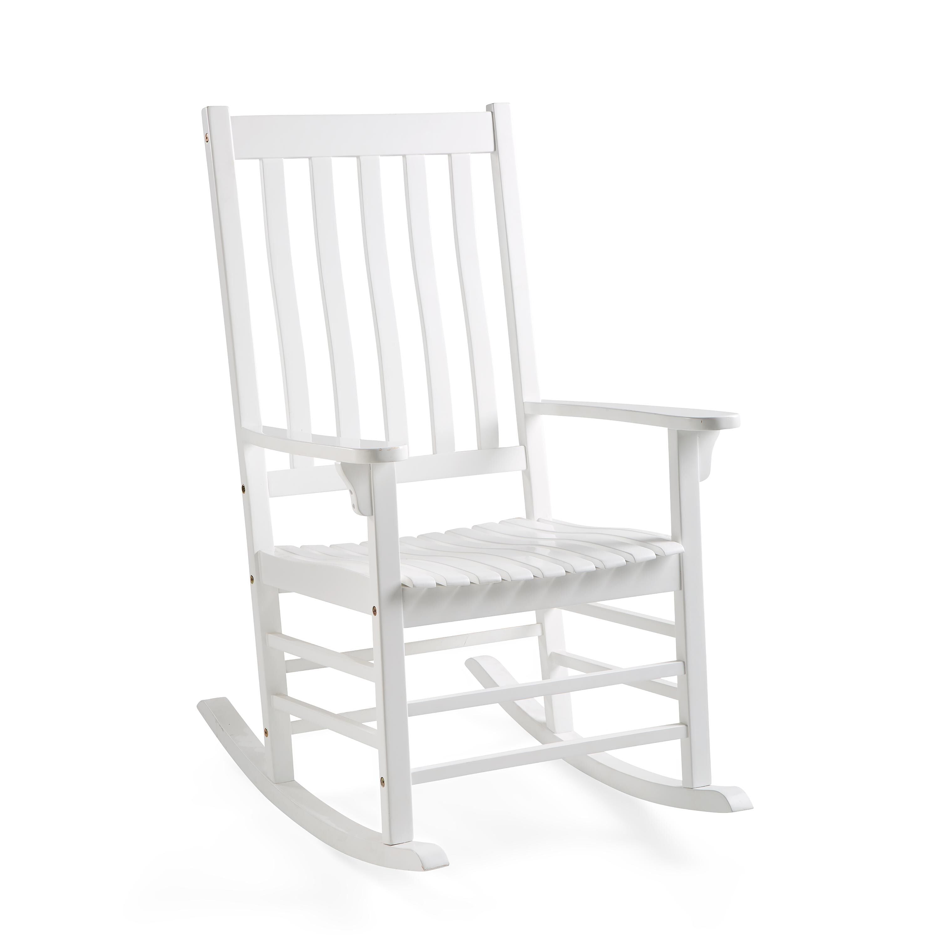 Plow & Hearth Slatted Wood Rocker - Thumbnail 5