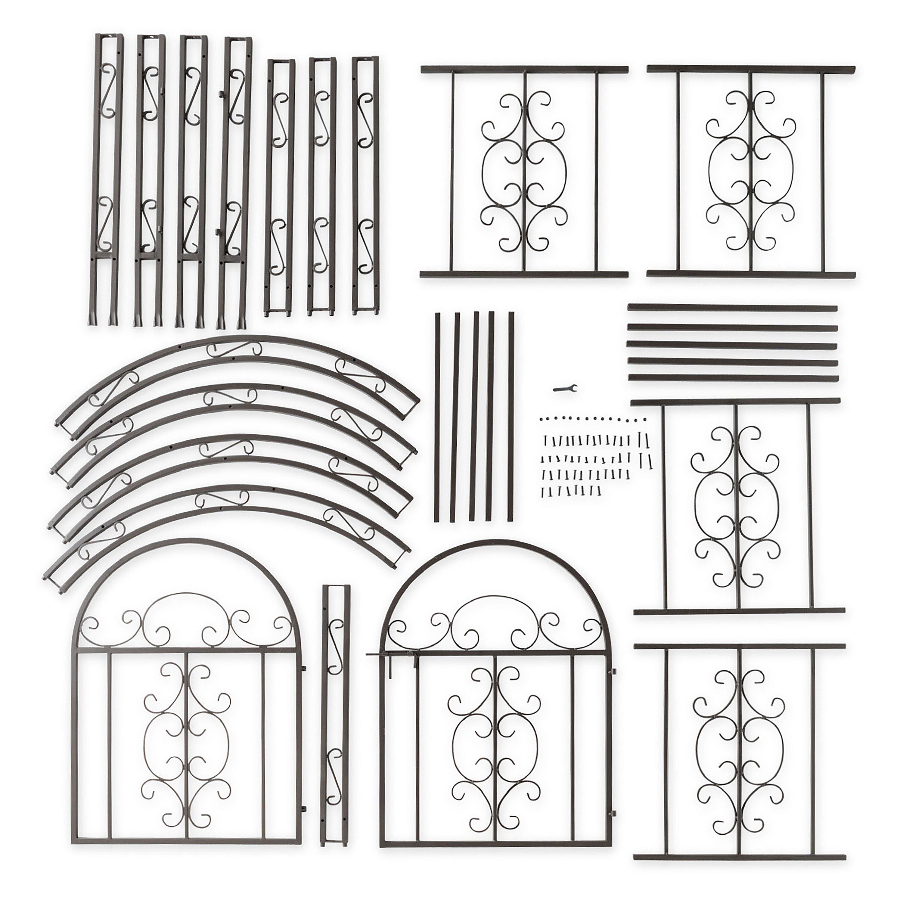 Plow & Hearth Montelbello Garden Arbor - Thumbnail 4