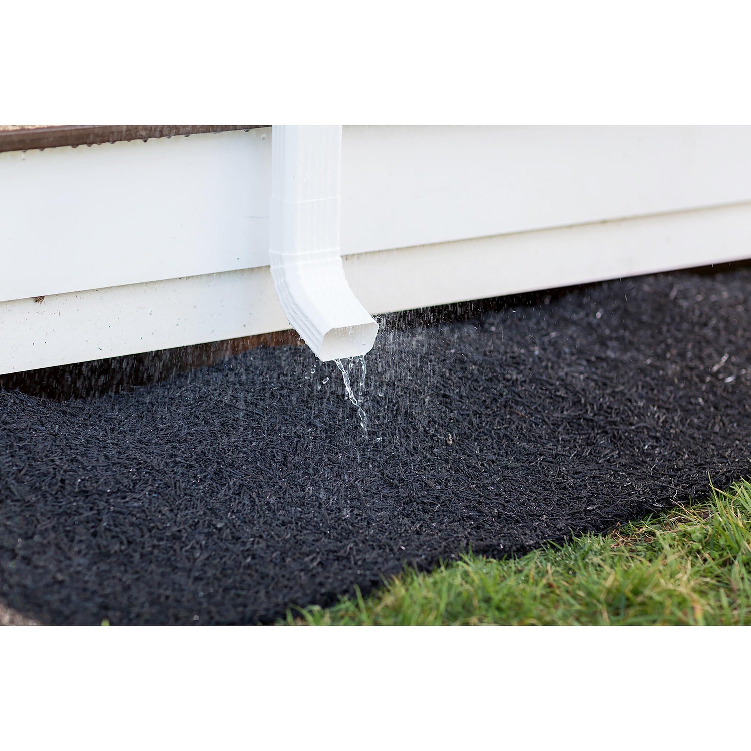 plow & hearth permanent mulch recycled rubber tree ring Plow & Hearth 51522 Permanent Mulch Pathway