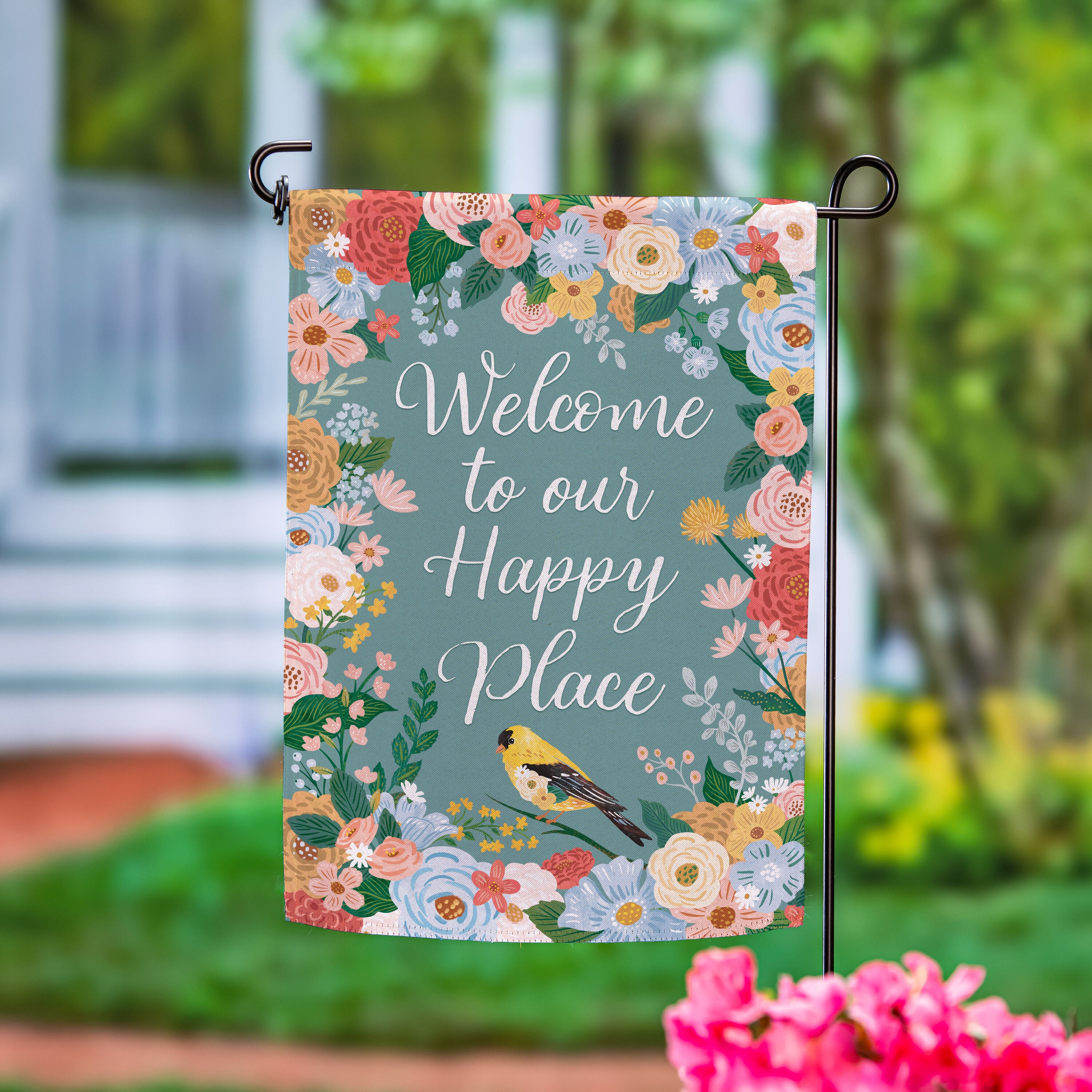 Cottage Garden Garden Flag