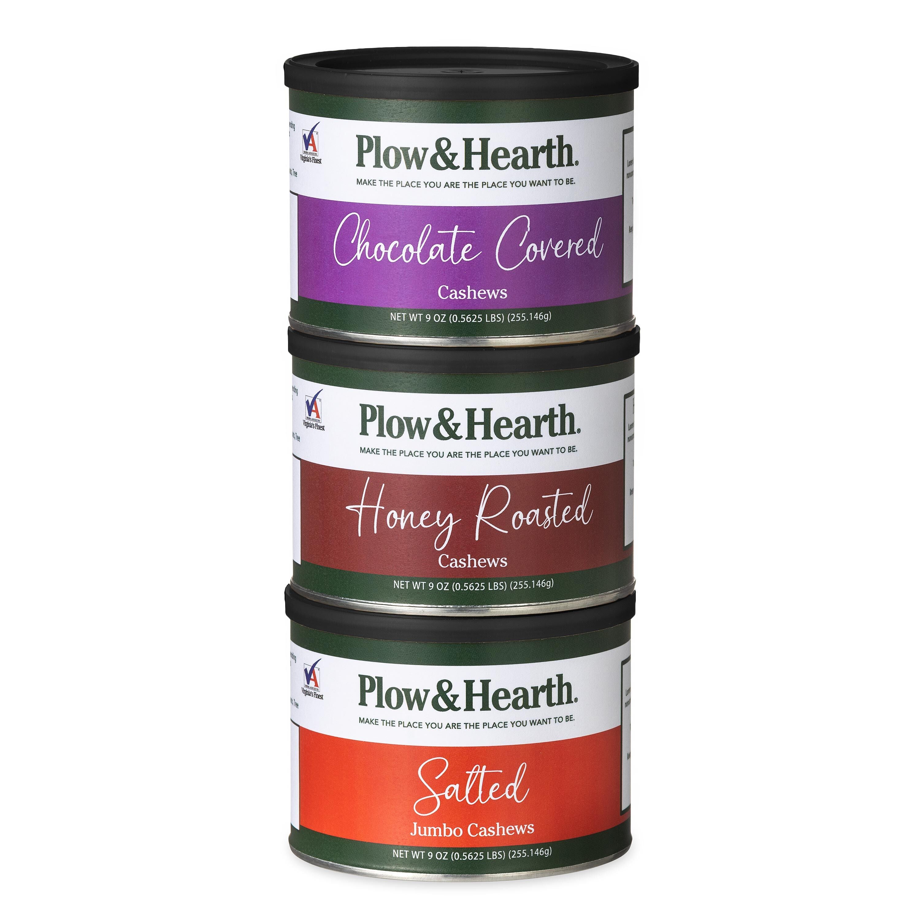 Cashew Tower Gift Set: Salted, Honey Toasted & Chocolate Covered