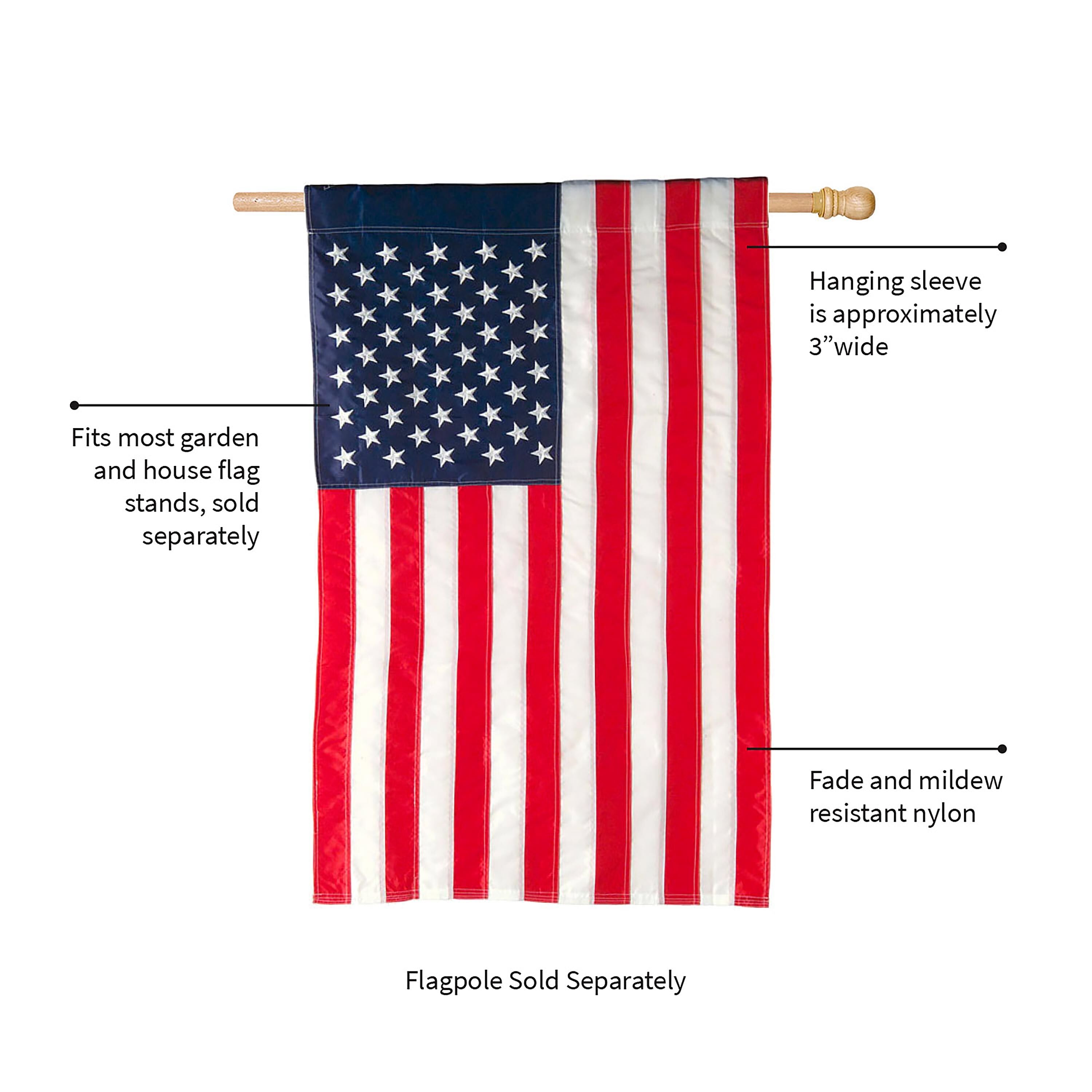 Evergreen House Flag