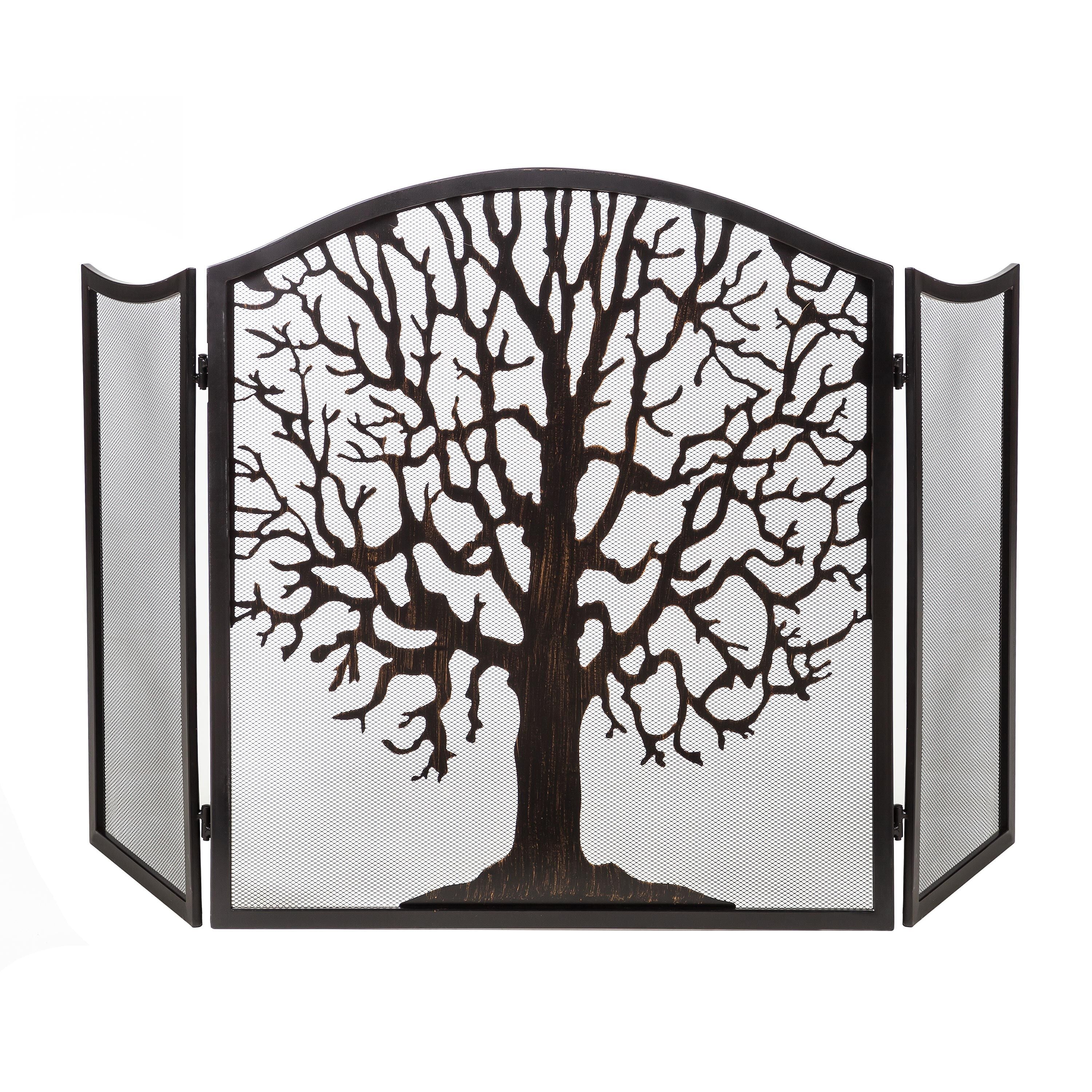Plow & Hearth Tree of Life Firescreen