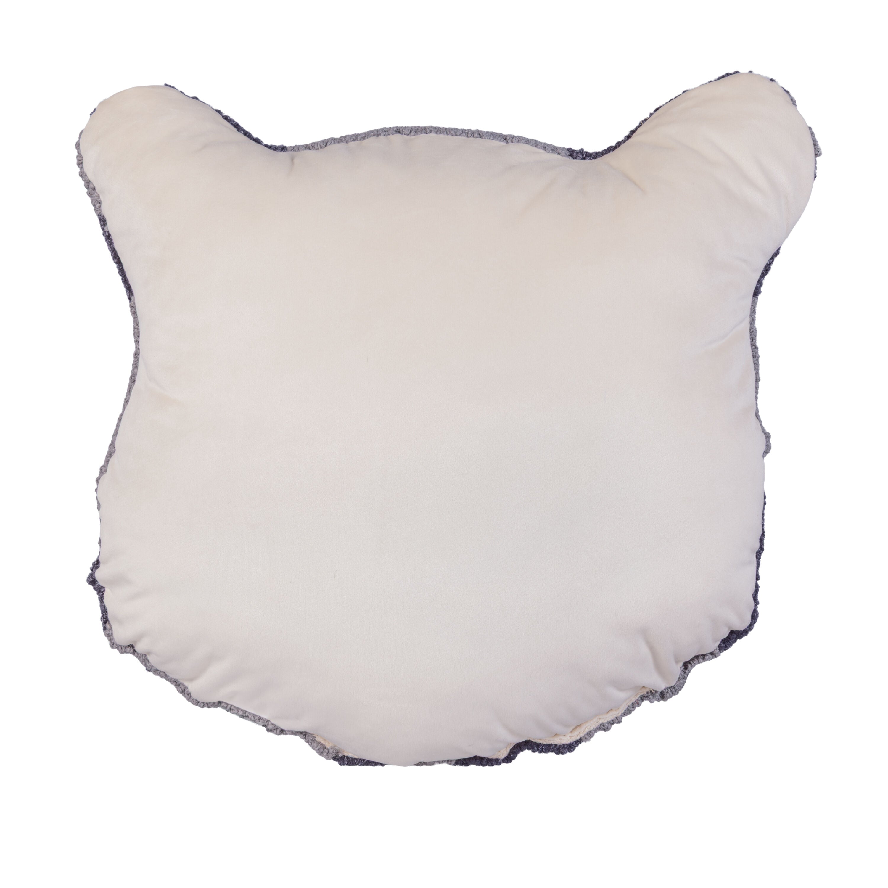 Plow & Hearth Bear Shaped Hooked Pillow - Thumbnail 4