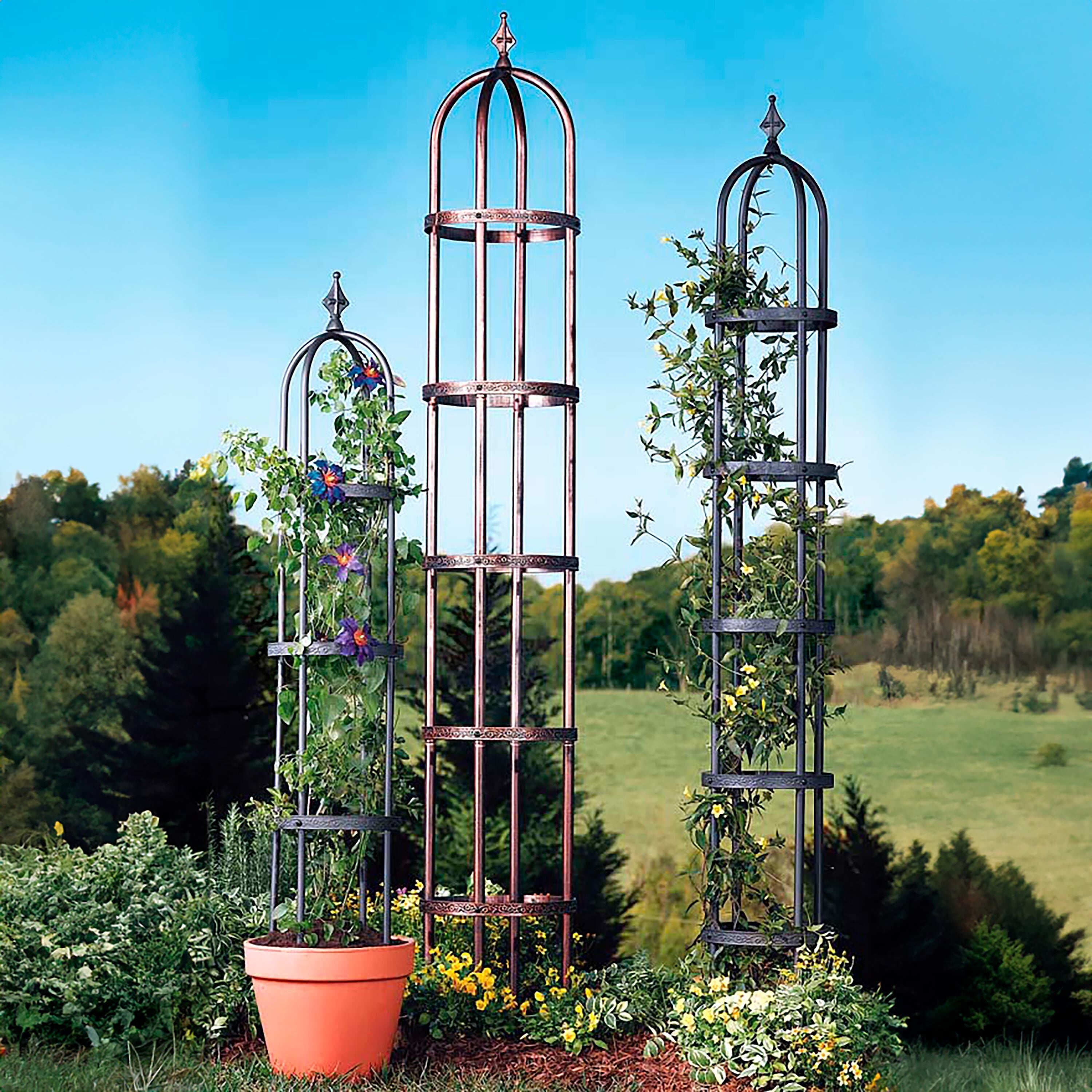 Plow & Hearth Garden Obelisk - Thumbnail 5