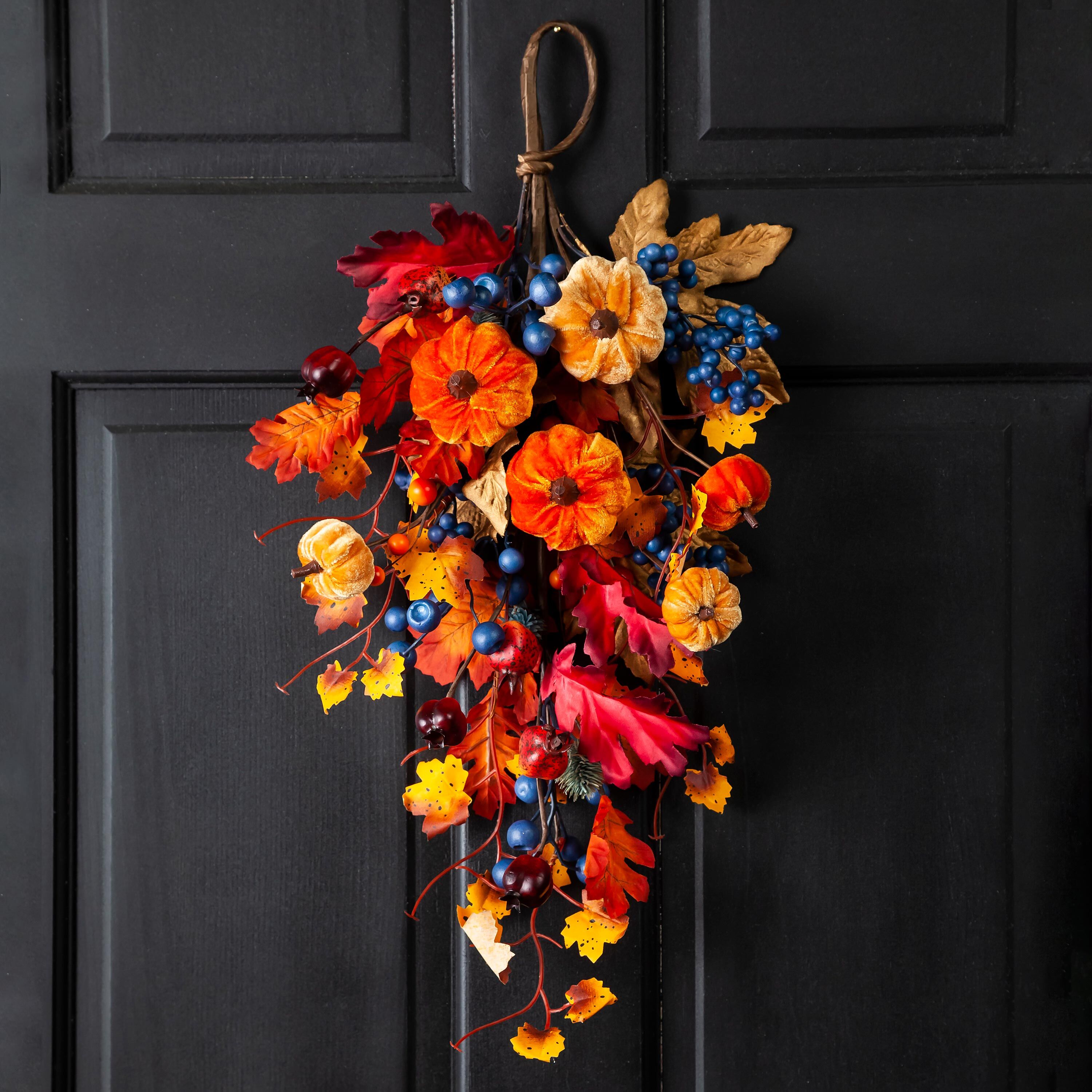 Plow & Hearth Pumpkin Wall Hanger