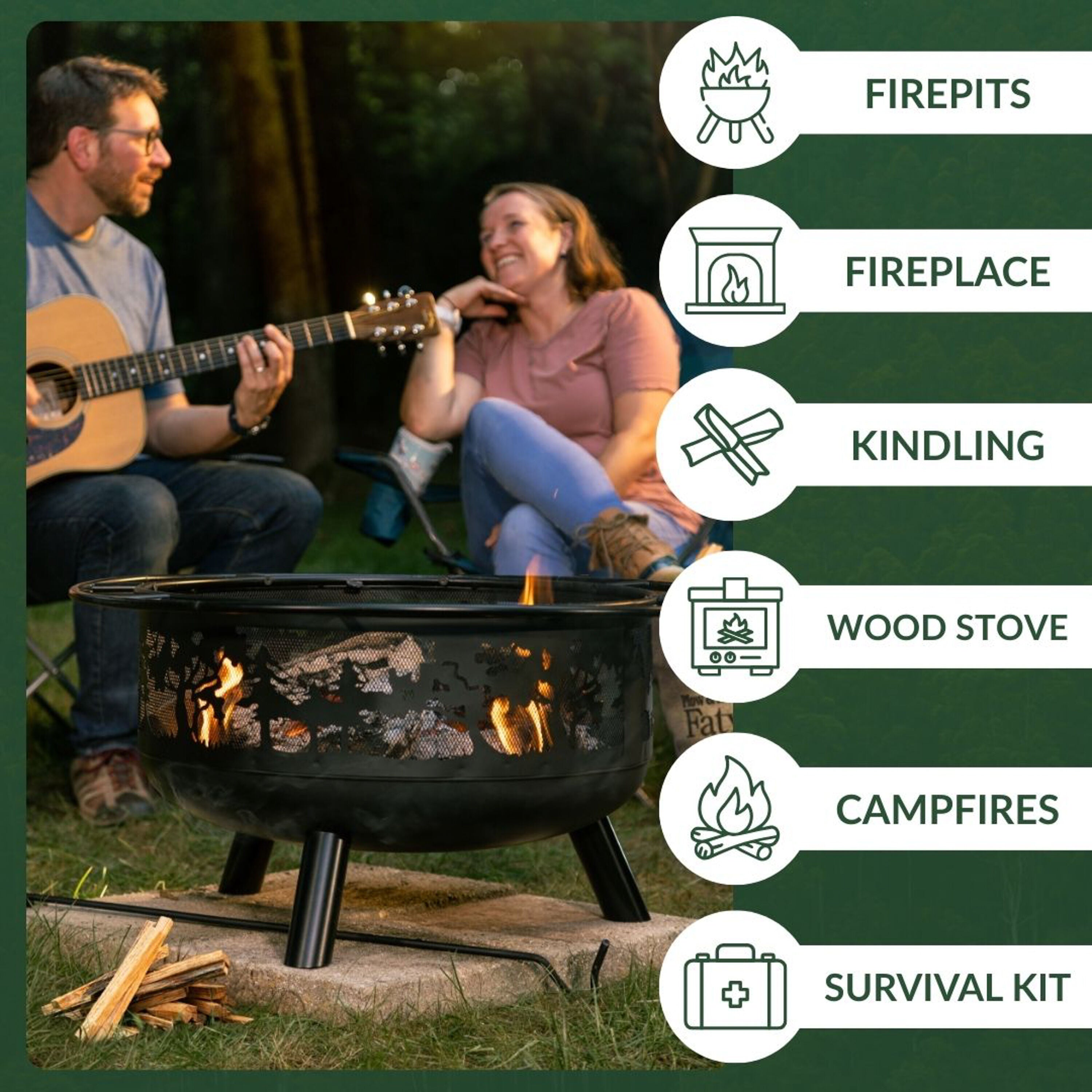 Fatwood Fire-Starter, 40 lb. Box | Plow & Hearth