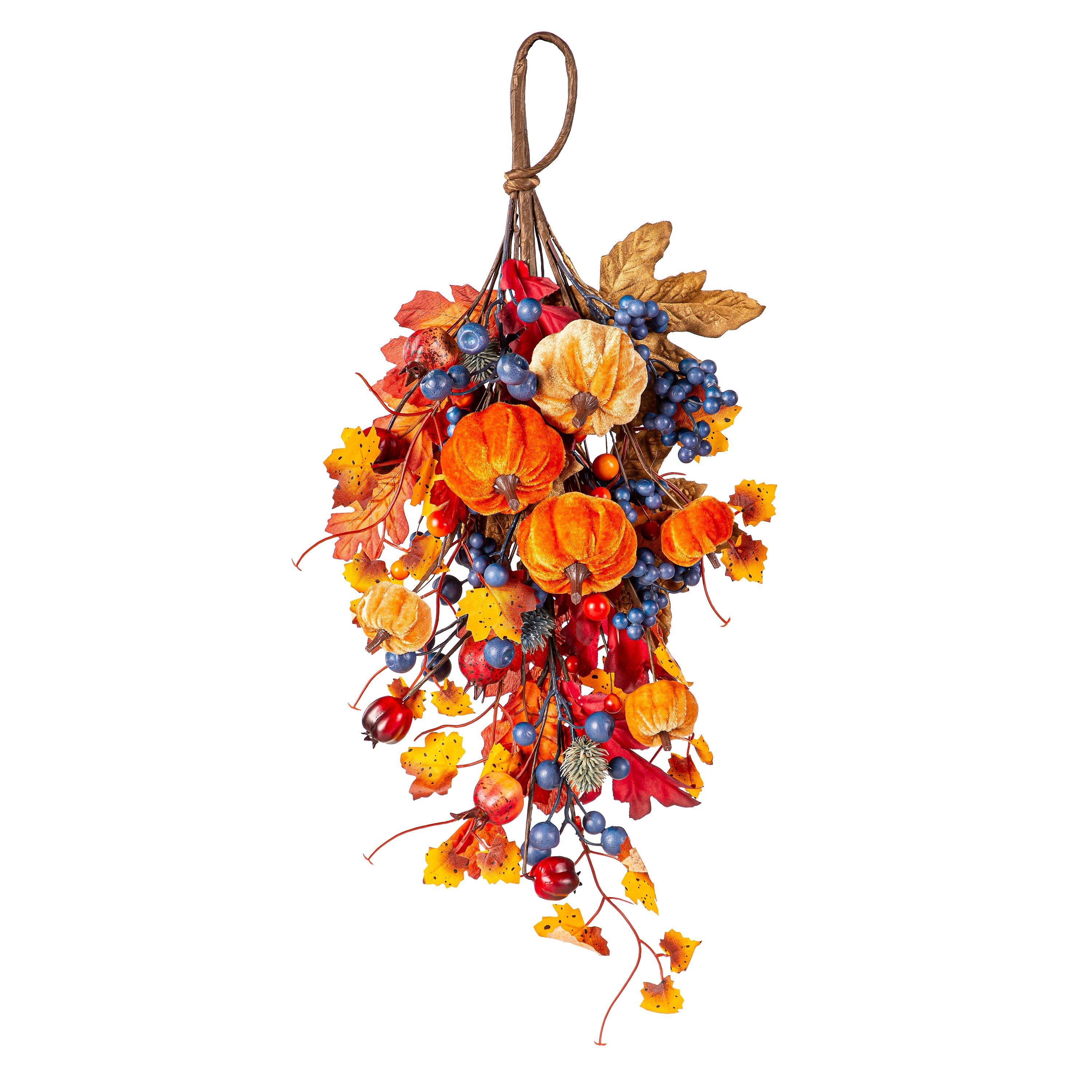 Plow & Hearth Pumpkin Wall Hanger - Thumbnail 2